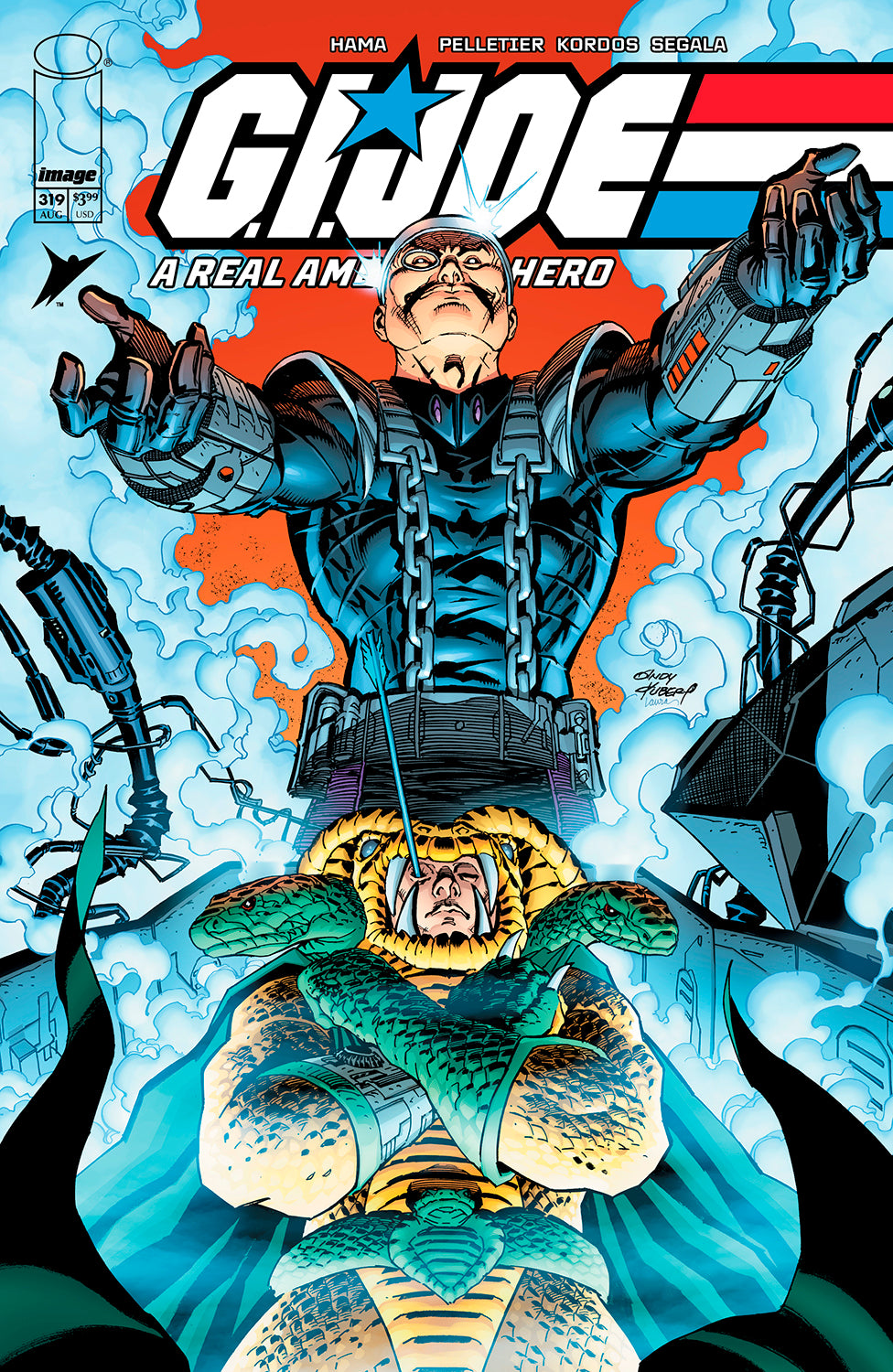 GI JOE A REAL AMERICAN HERO #319 CVR A ANDY KUBERT & LAURA MARTIN