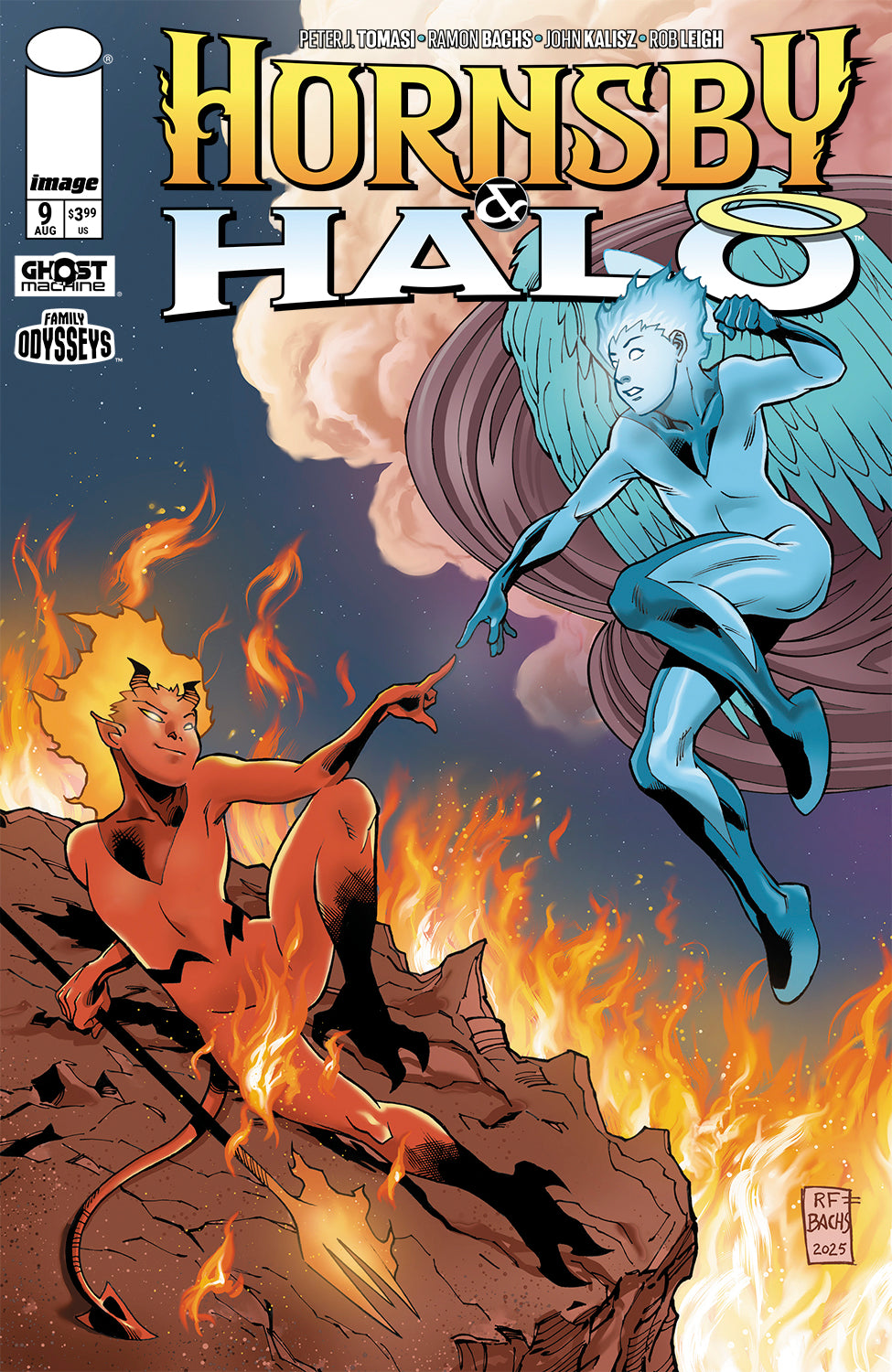 HORNSBY & HALO #9 CVR B RAMON BACHS VAR