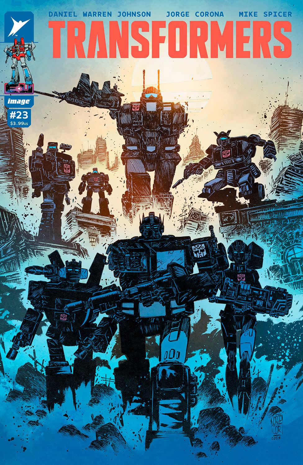 TRANSFORMERS #23 CVR B JORGE CORONA & MIKE SPICER VAR