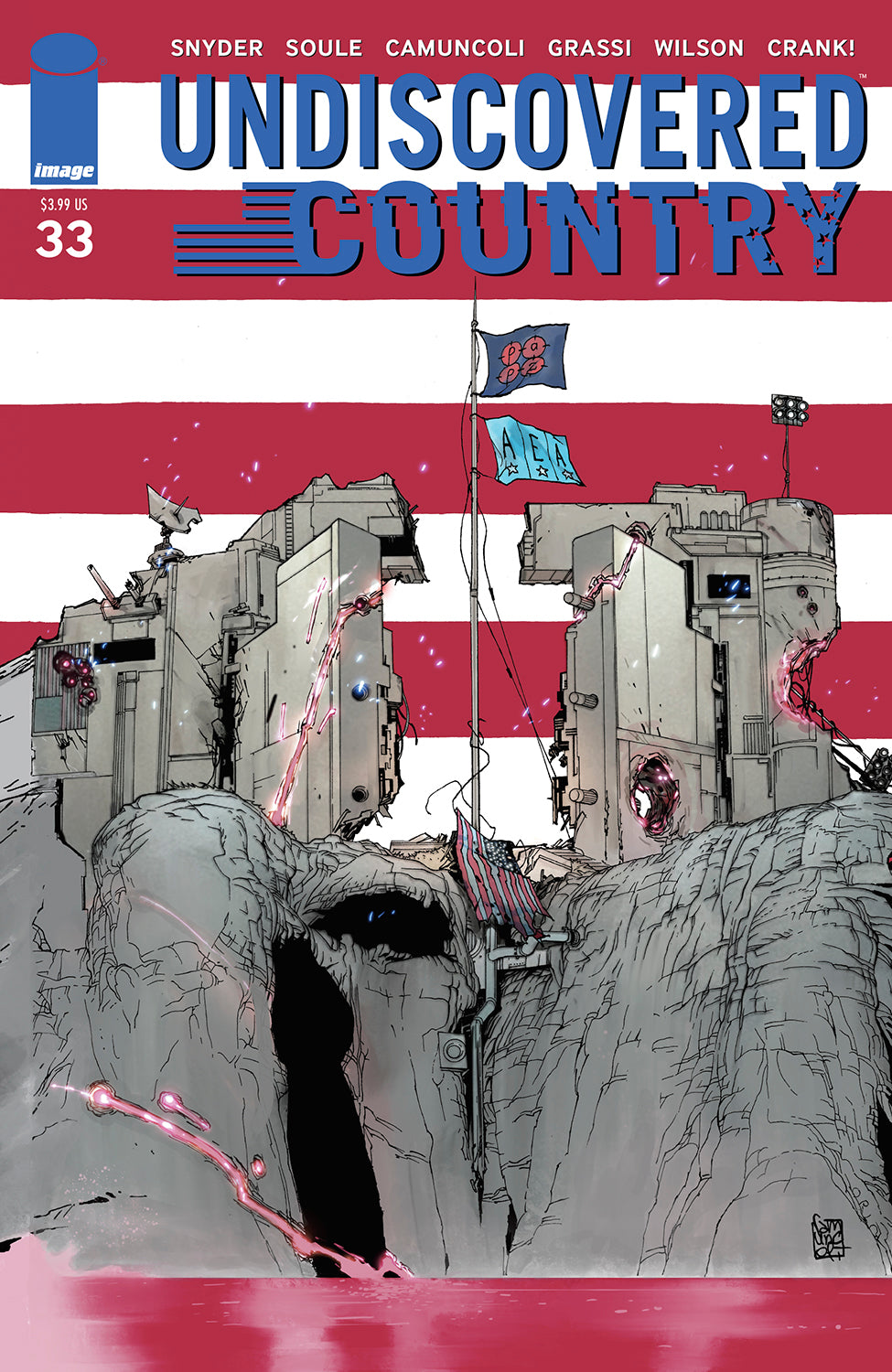 UNDISCOVERED COUNTRY #33 CVR A GIUSEPPE CAMUNCOLI (MR)