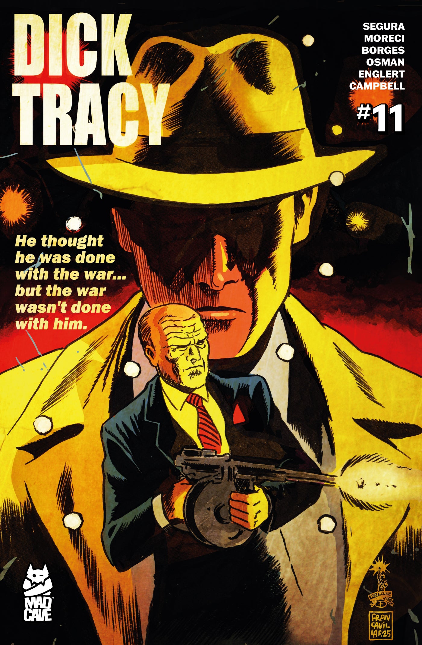DICK TRACY #11 CVR B FRANCESCO FRANCAVILLA VAR