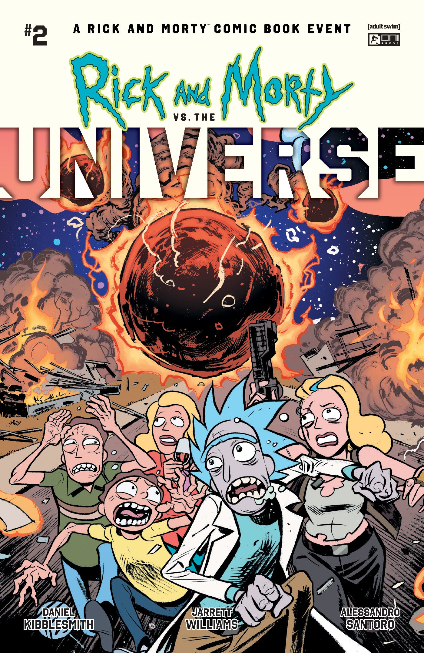 RICK AND MORTY VS THE UNIVERSE #2 (OF 4) CVR D INC 1:20 TOM FOWLER EVENT VAR
