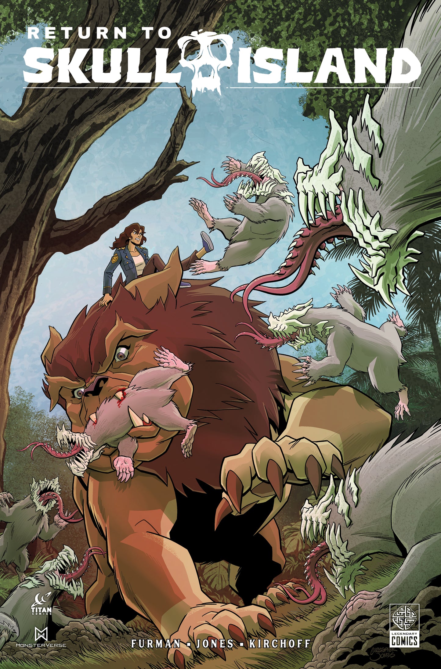 RETURN TO SKULL ISLAND #3 (OF 4) CVR B CHRISTOPHER JONES VAR