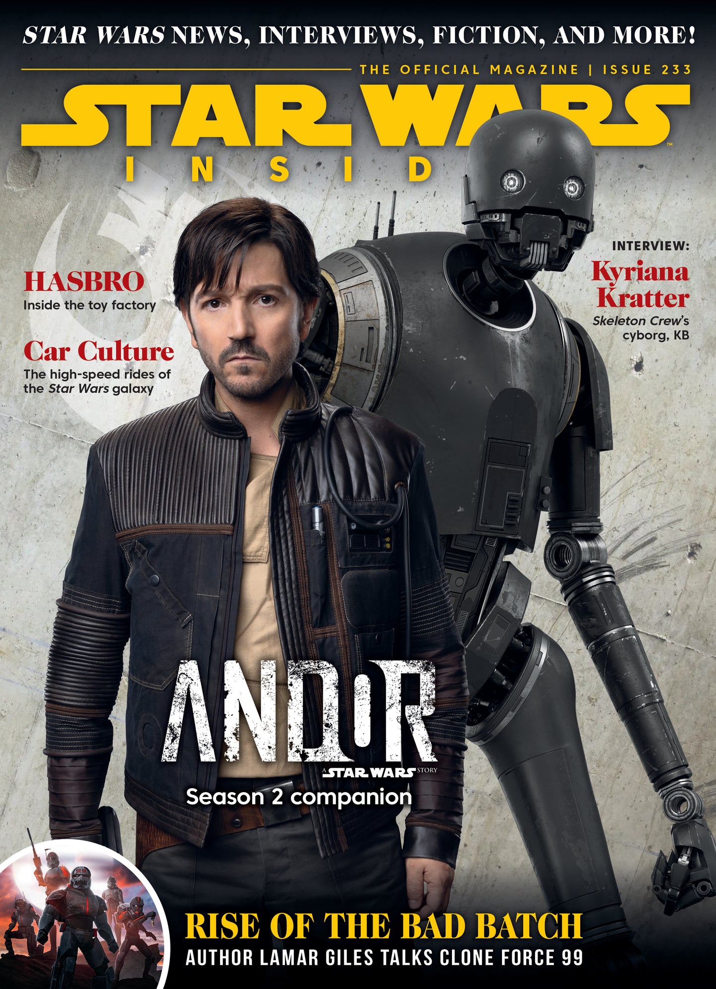 STAR WARS INSIDER #233 CVR A NEWSSTAND
