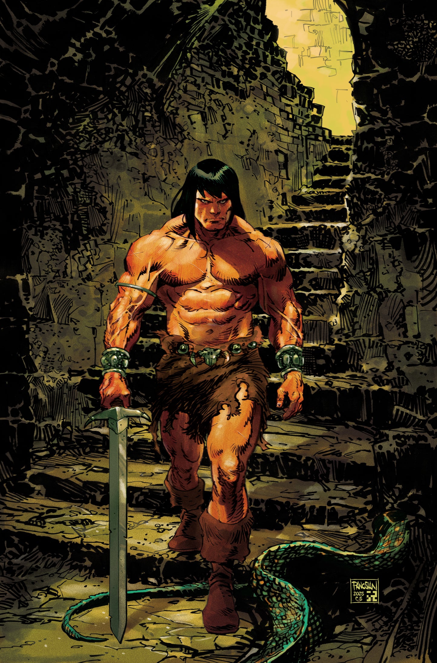 CONAN THE BARBARIAN #24 CVR E DAN PANOSIAN VIRGIN VAR (MR)