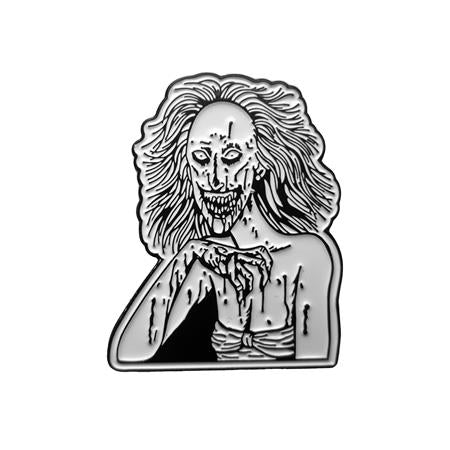JUNJI ITO FUCHI ENAMEL PIN BADGE