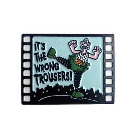 WALLACE & GROMIT WALLACE ENAMEL PIN BADGE