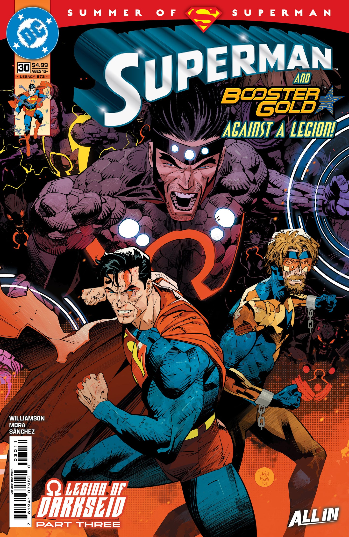 SUPERMAN #30 CVR A DAN MORA