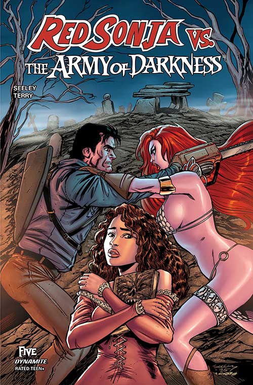 RED SONJA VS ARMY OF DARKNESS #5 CVR B TIM SEELEY VAR
