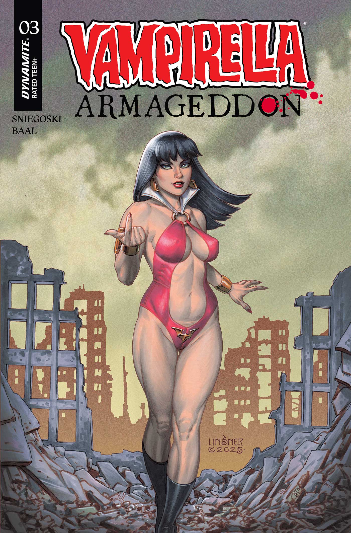 VAMPIRELLA ARMAGEDDON #3 CVR C JOSEPH MICHAEL LINSNER VAR