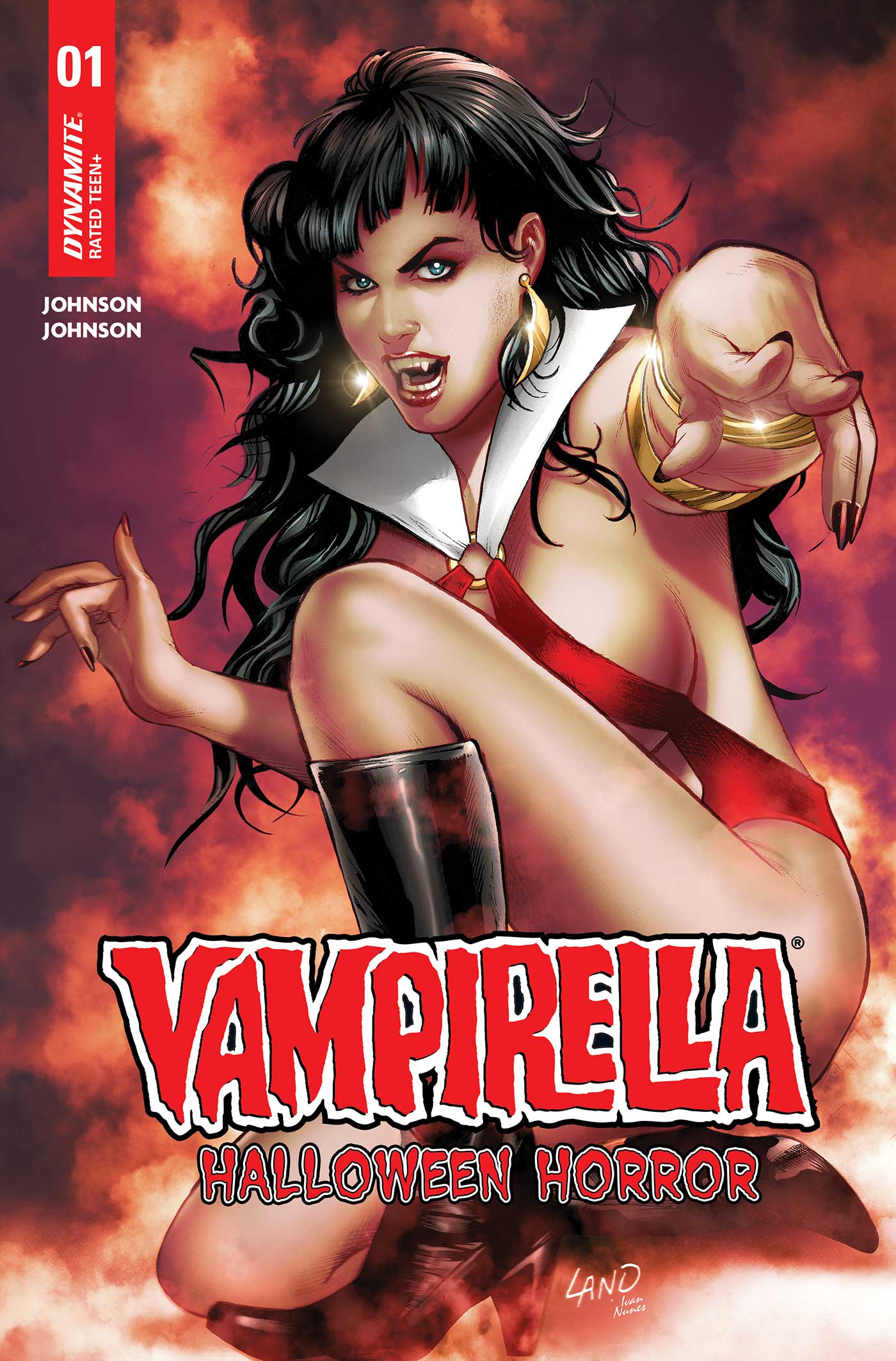 VAMPIRELLA HALLOWEEN HORROR #1 CVR E GREG LAND FOIL VAR