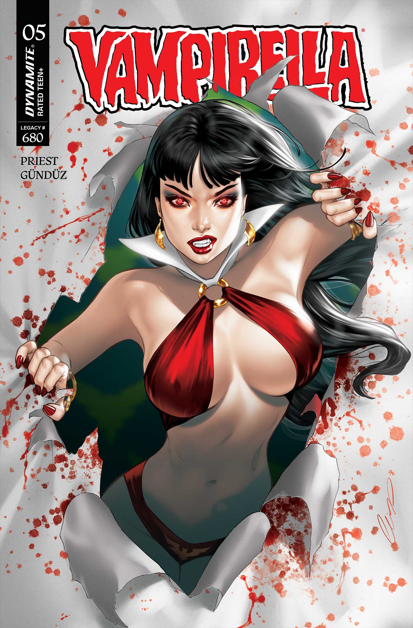 VAMPIRELLA (2025) #5 CVR D ELIAS CHATZOUDIS VAR