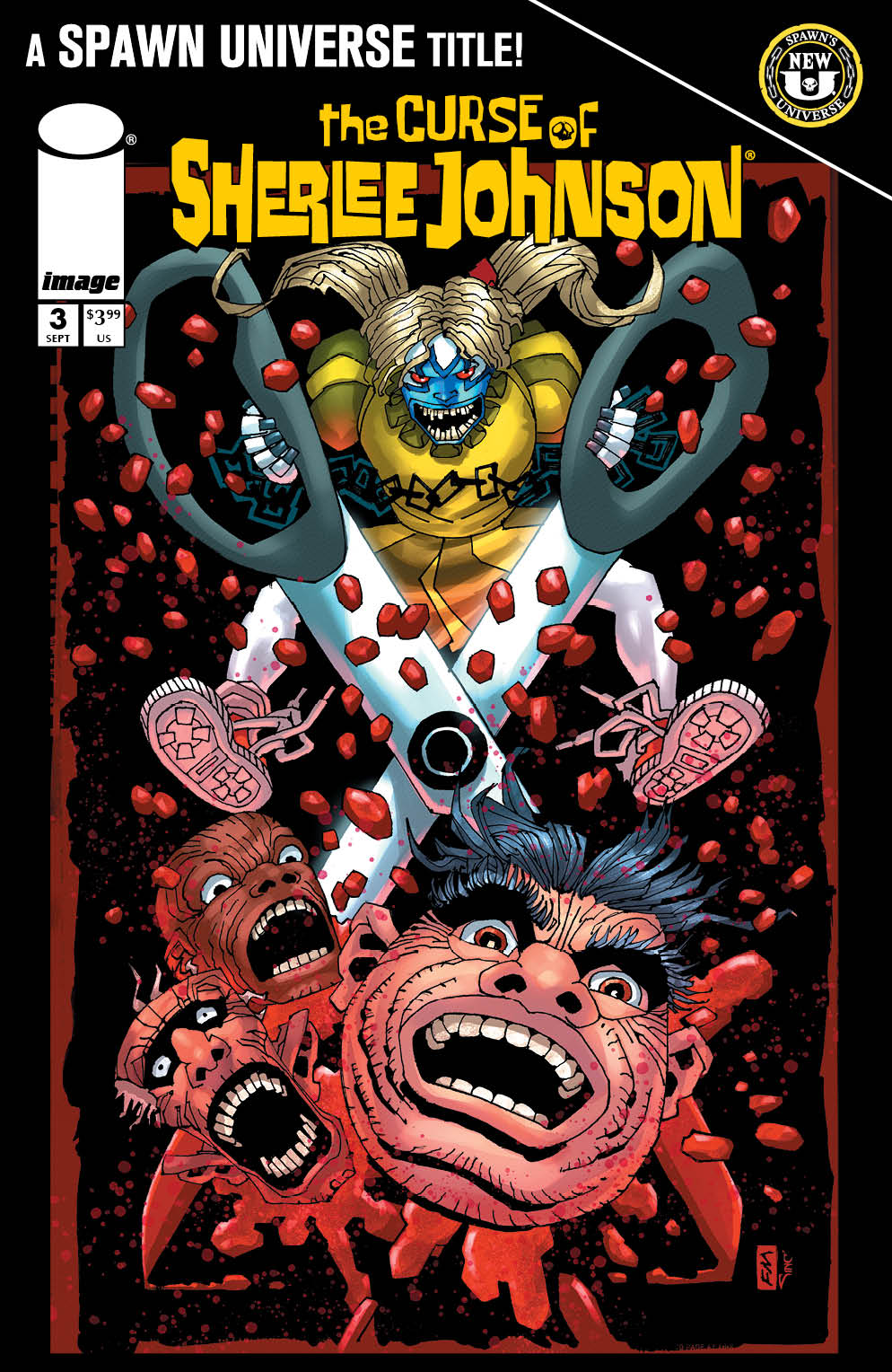 SPAWN THE CURSE OF SHERLEE JOHNSON #3 CVR C FRANK MILLER VAR