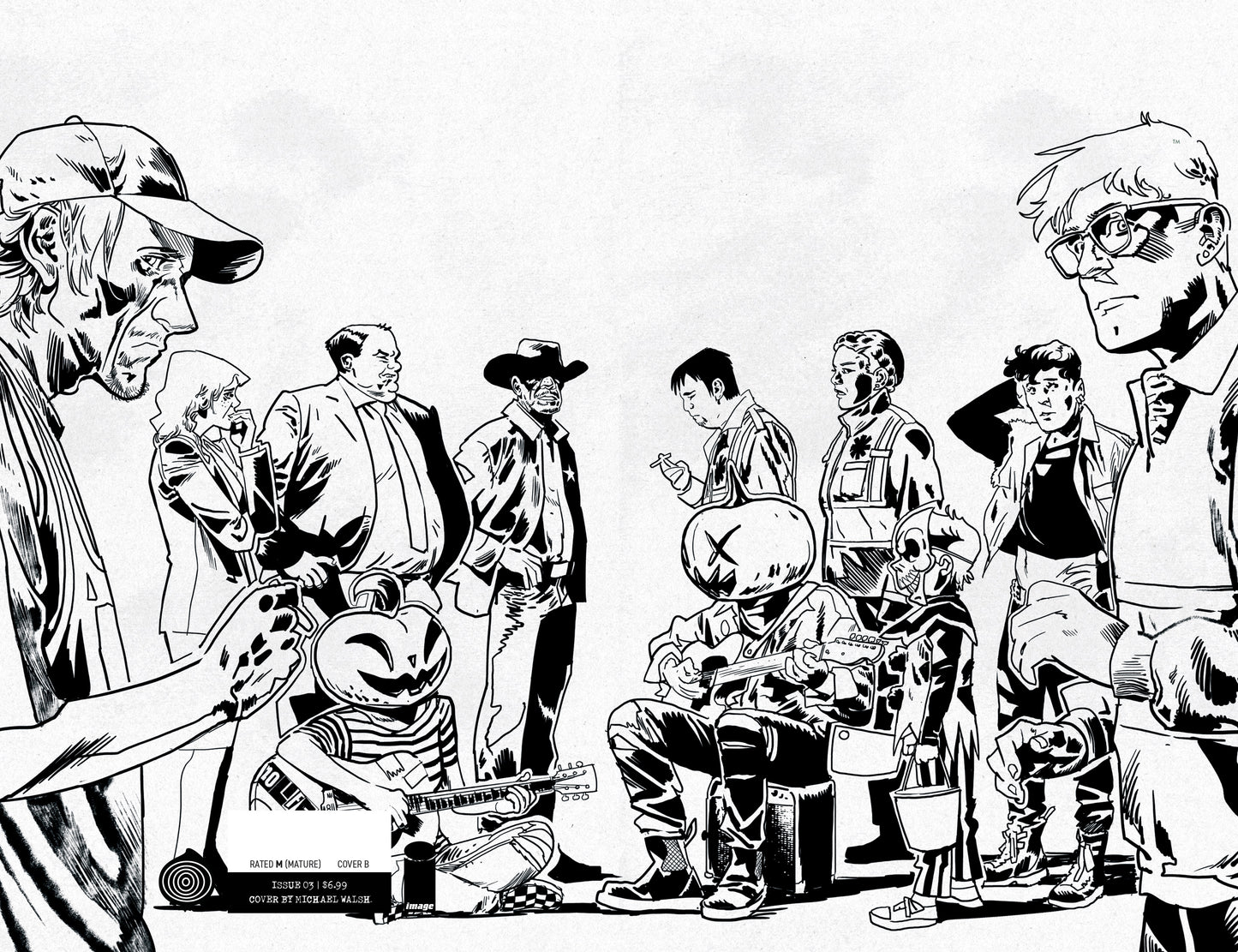 EXQUISITE CORPSES #3 2ND PTG CVR B POLYBAGGED VAR (MR)