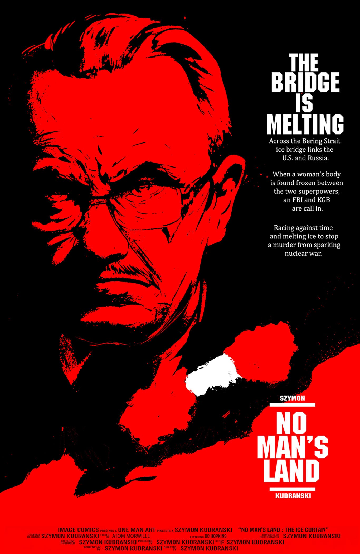NO MANS LAND #1 (OF 4) CVR D SZYMON KUDRANSK MOVIE HOMAGE HUNT FOR RED OCTOBER VAR