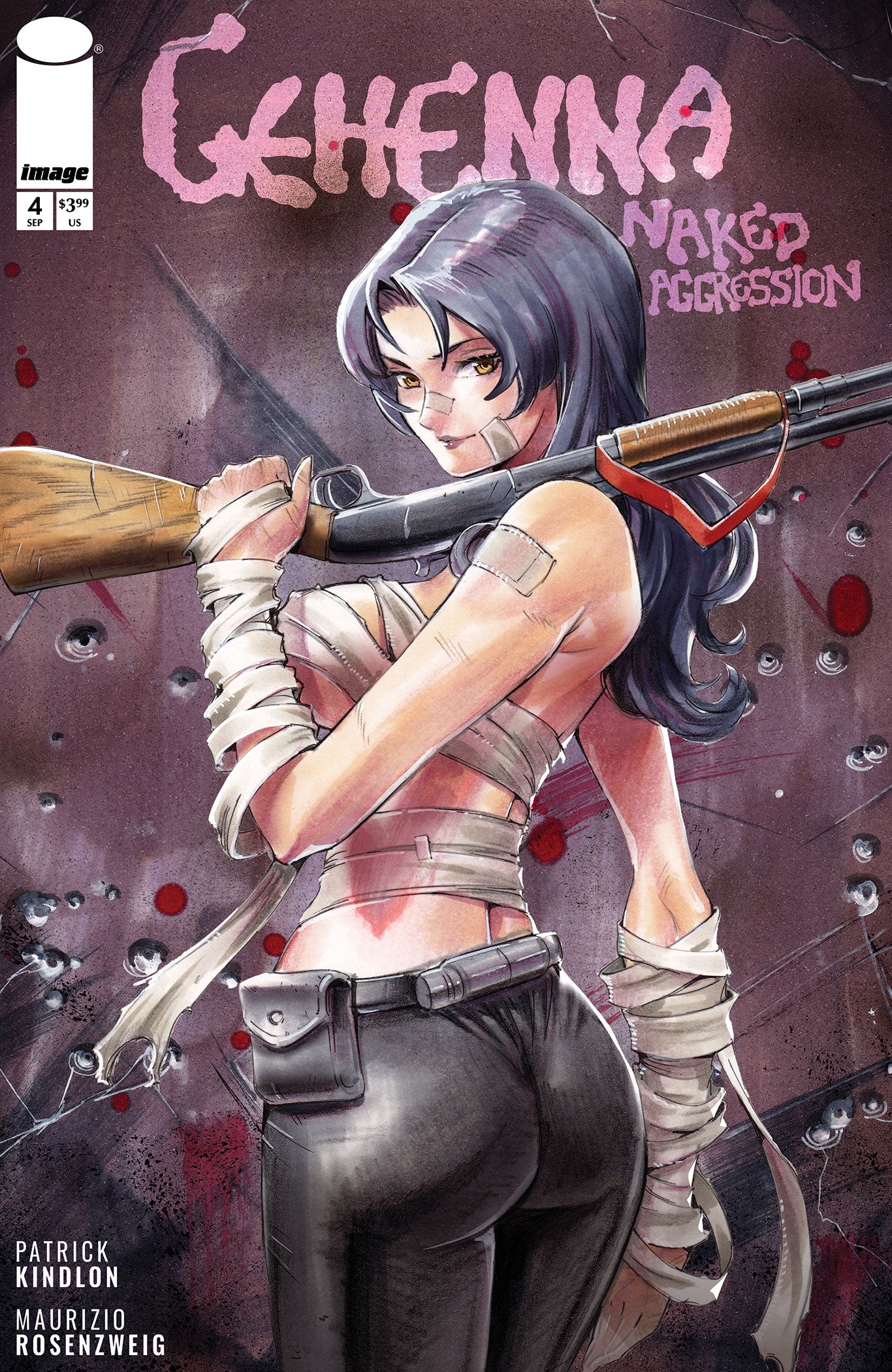 GEHENNA NAKED AGGRESSION #4 (OF 4) CVR B RODRIGO YOSHIMIYA VAR