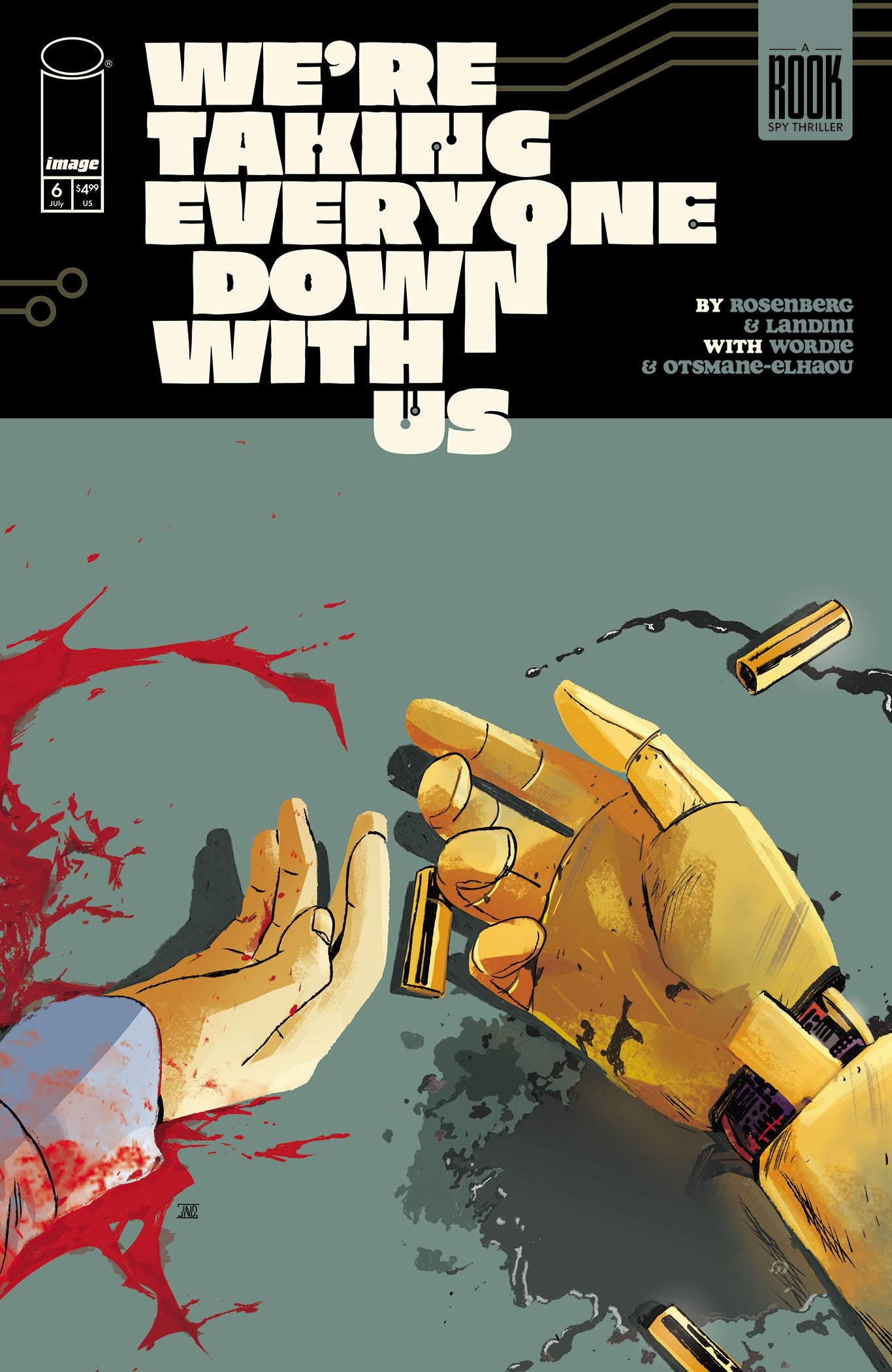 WERE TAKING EVERYONE DOWN WITH US #6 (OF 6) CVR A STEFANO LANDINI (MR)