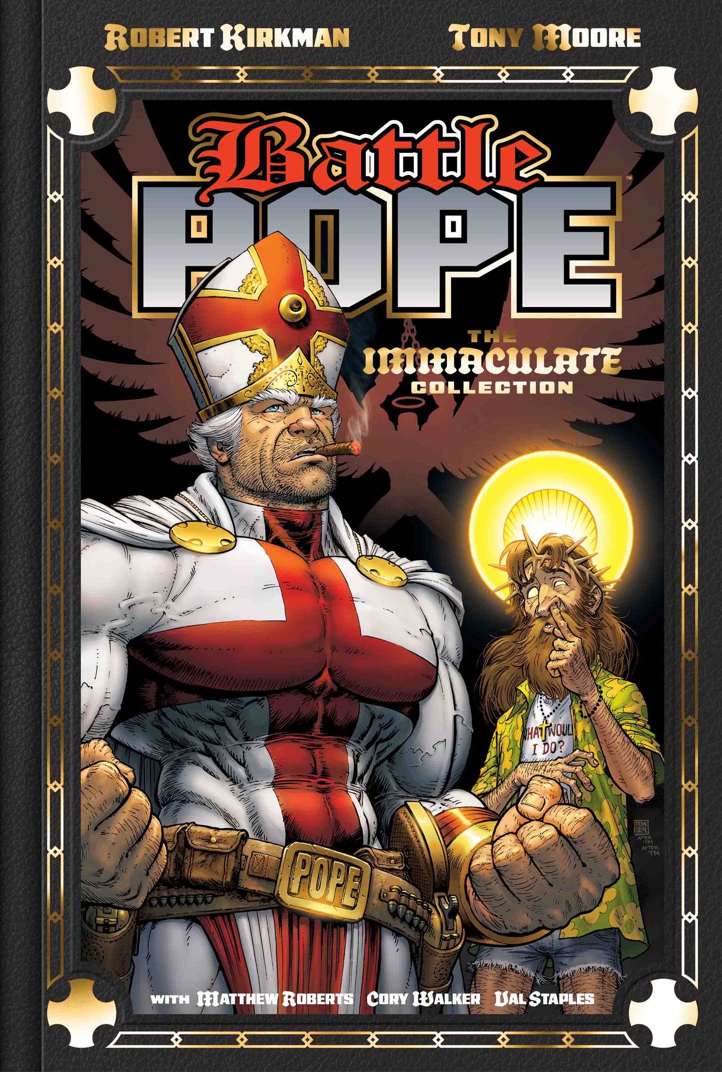 BATTLE POPE 25TH ANNIVERSARY DLX HC (MR)