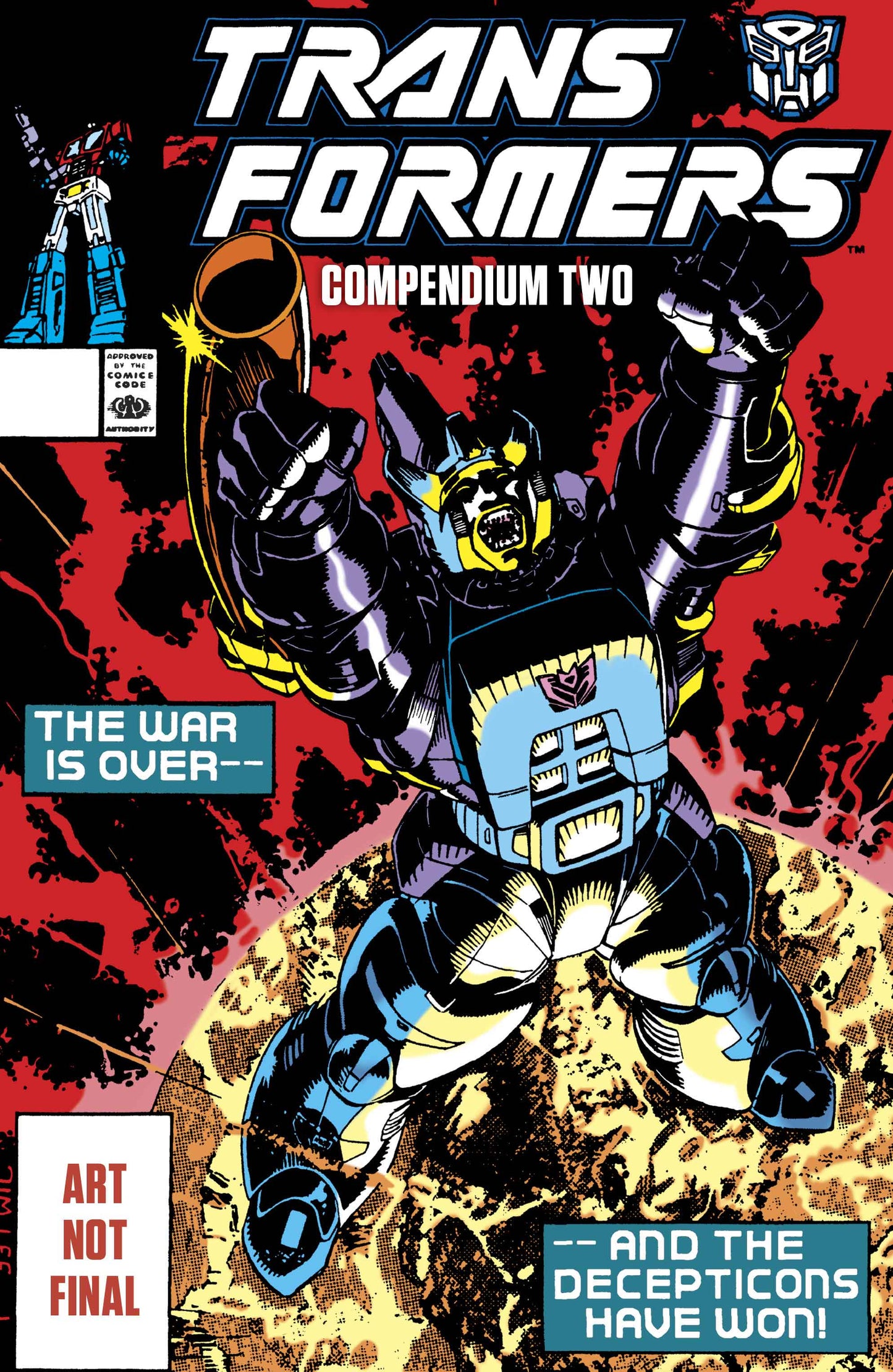 TRANSFORMERS COMPENDIUM TP BOOK 2 DIRECT MARKET EXCLUSIVE JIM LEE CVR