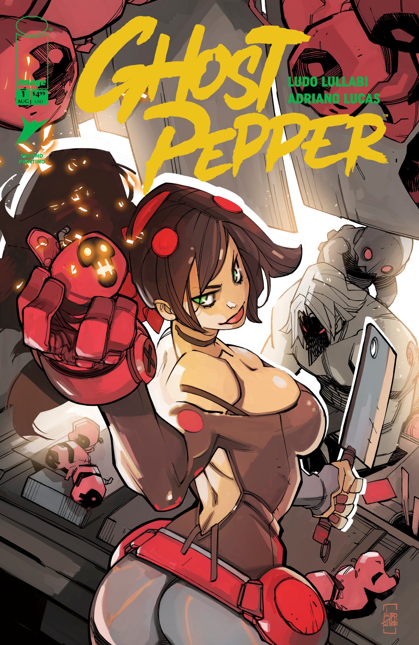 GHOST PEPPER #1 2ND PTG CVR A LUDO LULLABI