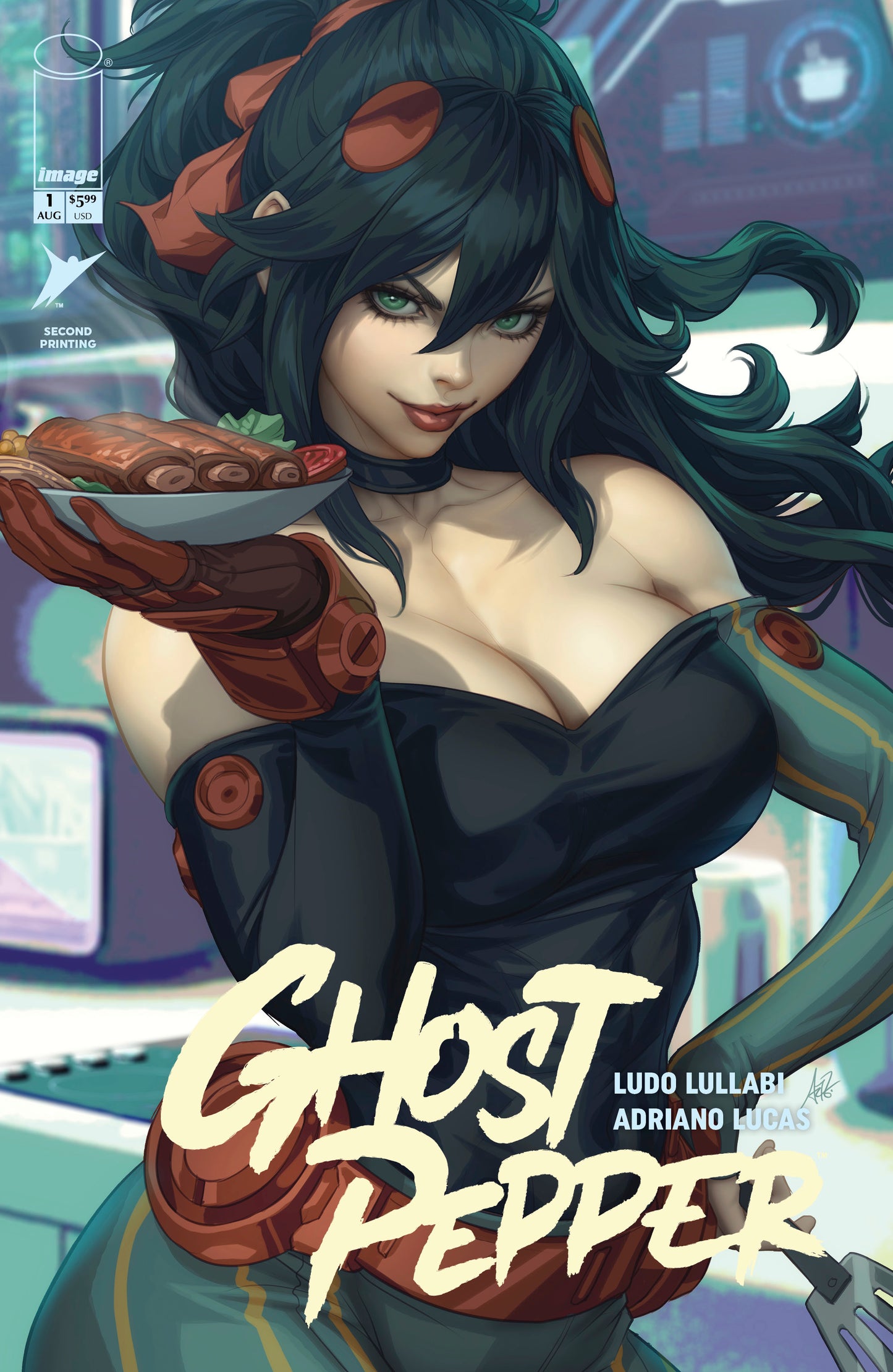 GHOST PEPPER #1 2ND PTG CVR B ARTGERM VAR
