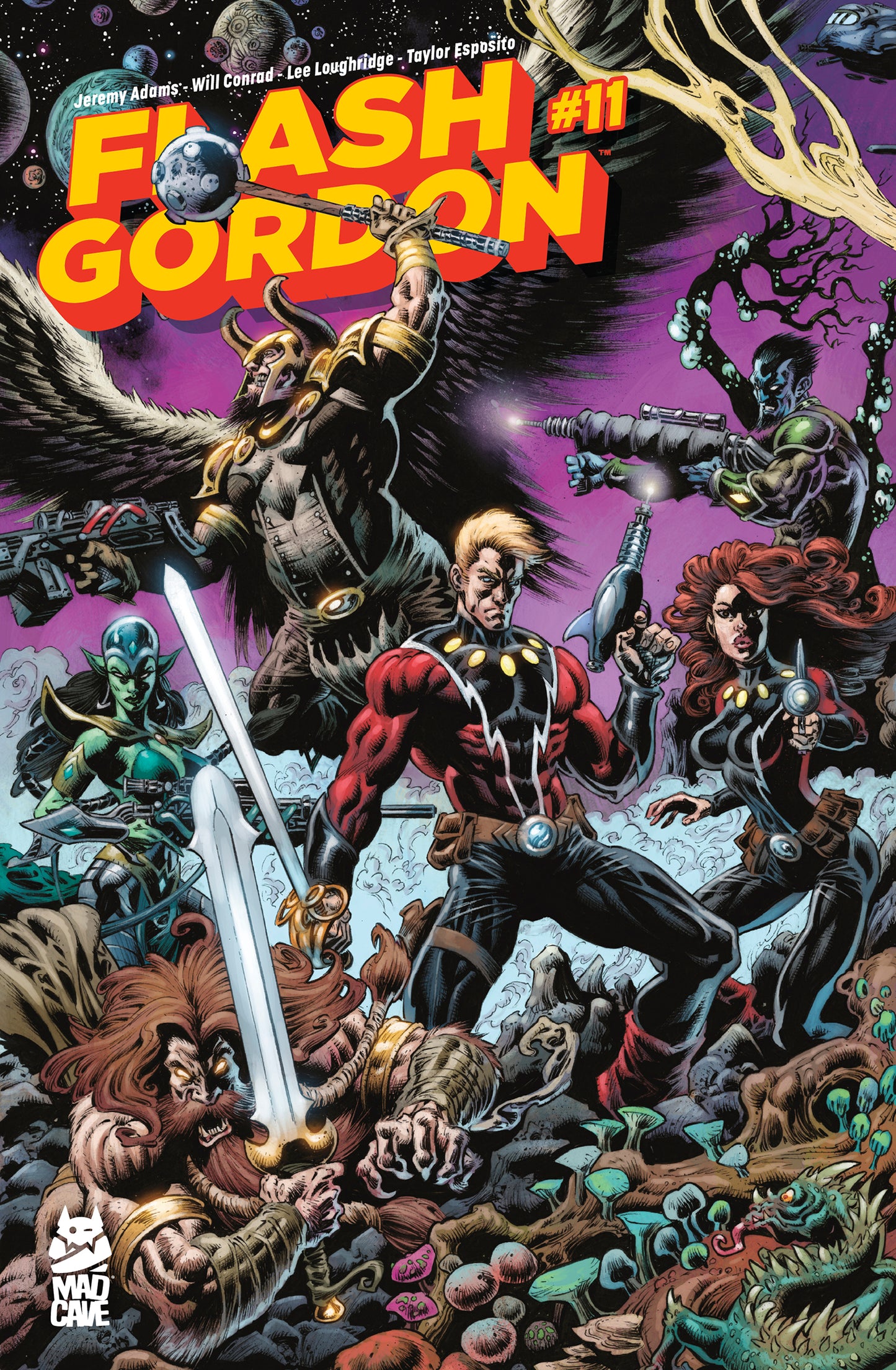 FLASH GORDON #11 CVR B KYLE HOTZ VAR