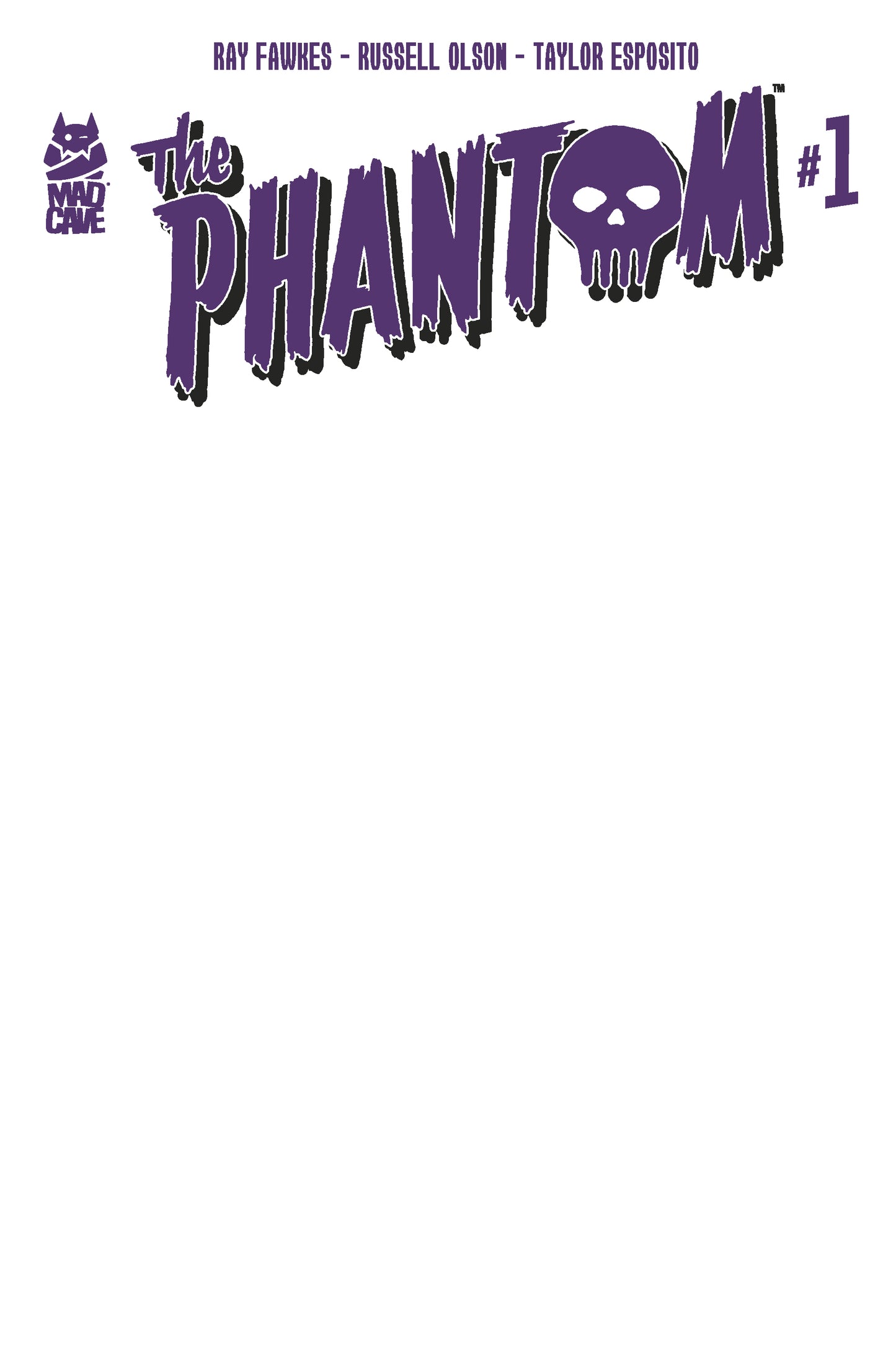 PHANTOM #1 CVR F BLANK VAR
