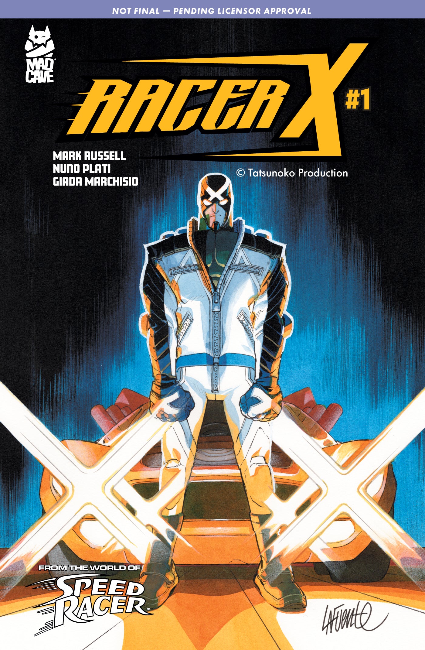 RACER X #1 (OF 8) CVR B DAVID LAFUENTE VAR
