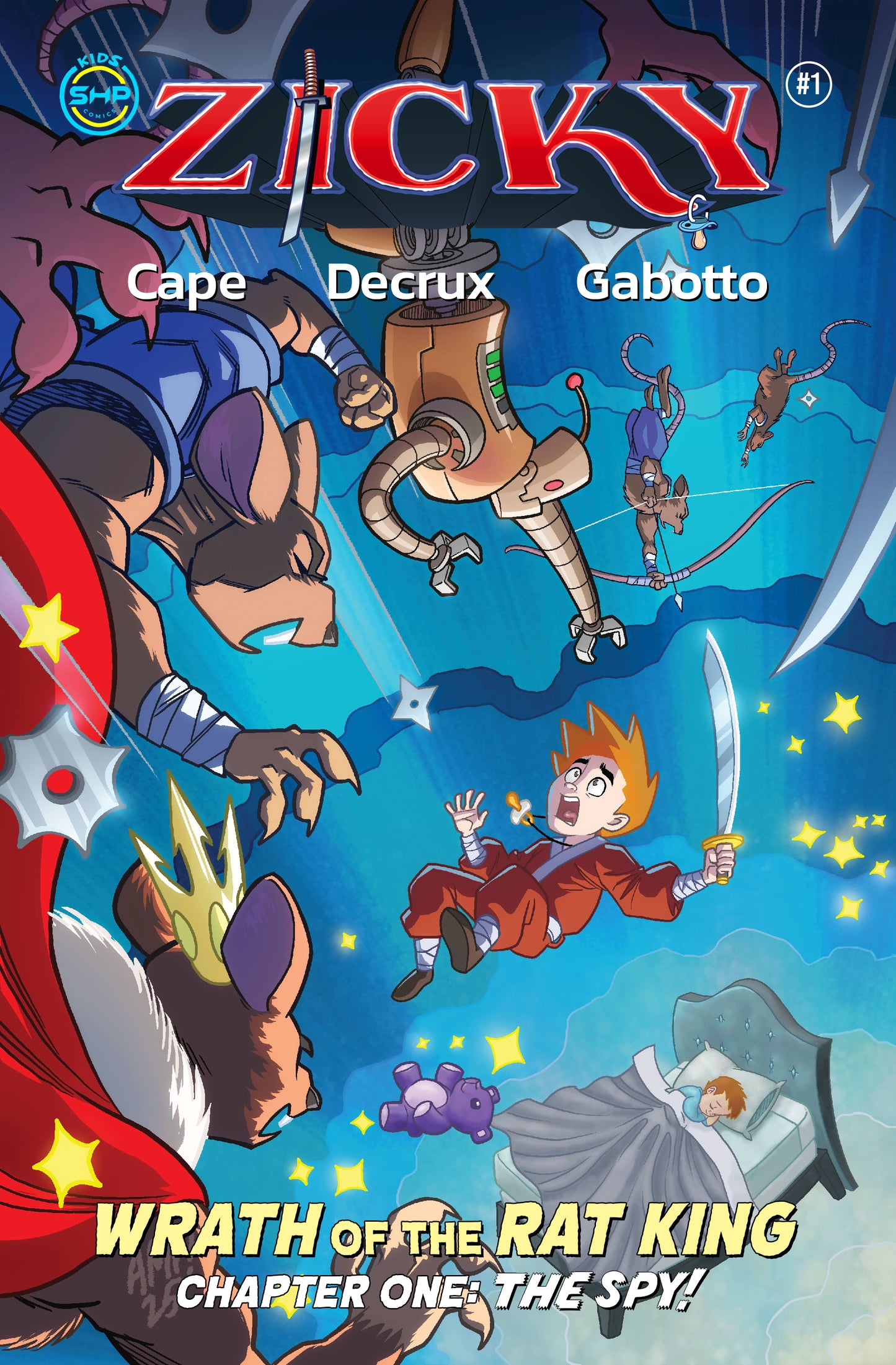 ZICKY #1 (OF 5) CVR B TONY FLEECS VAR