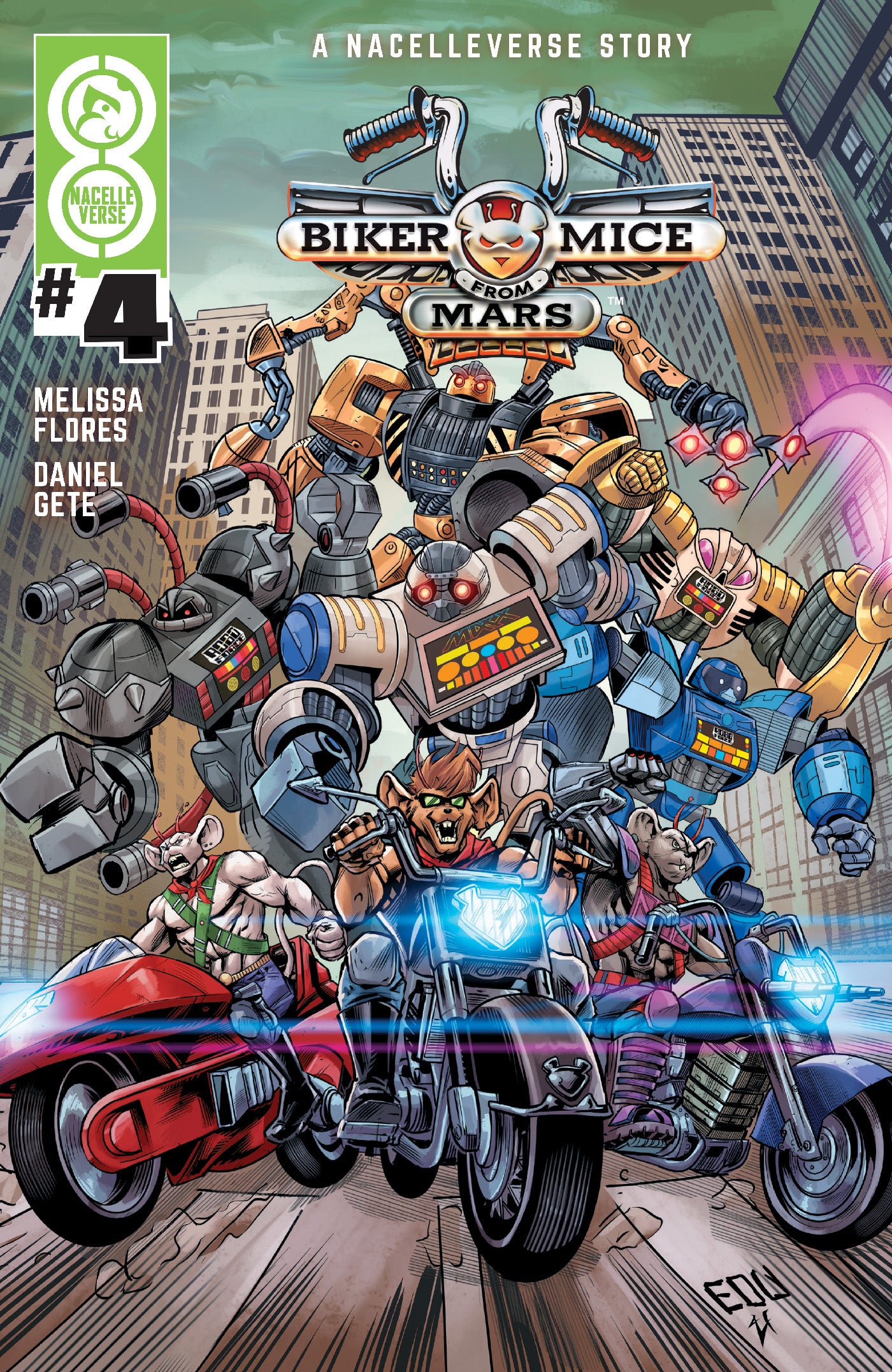 BIKER MICE FROM MARS (2025) #4 CVR A EDU SOUZA