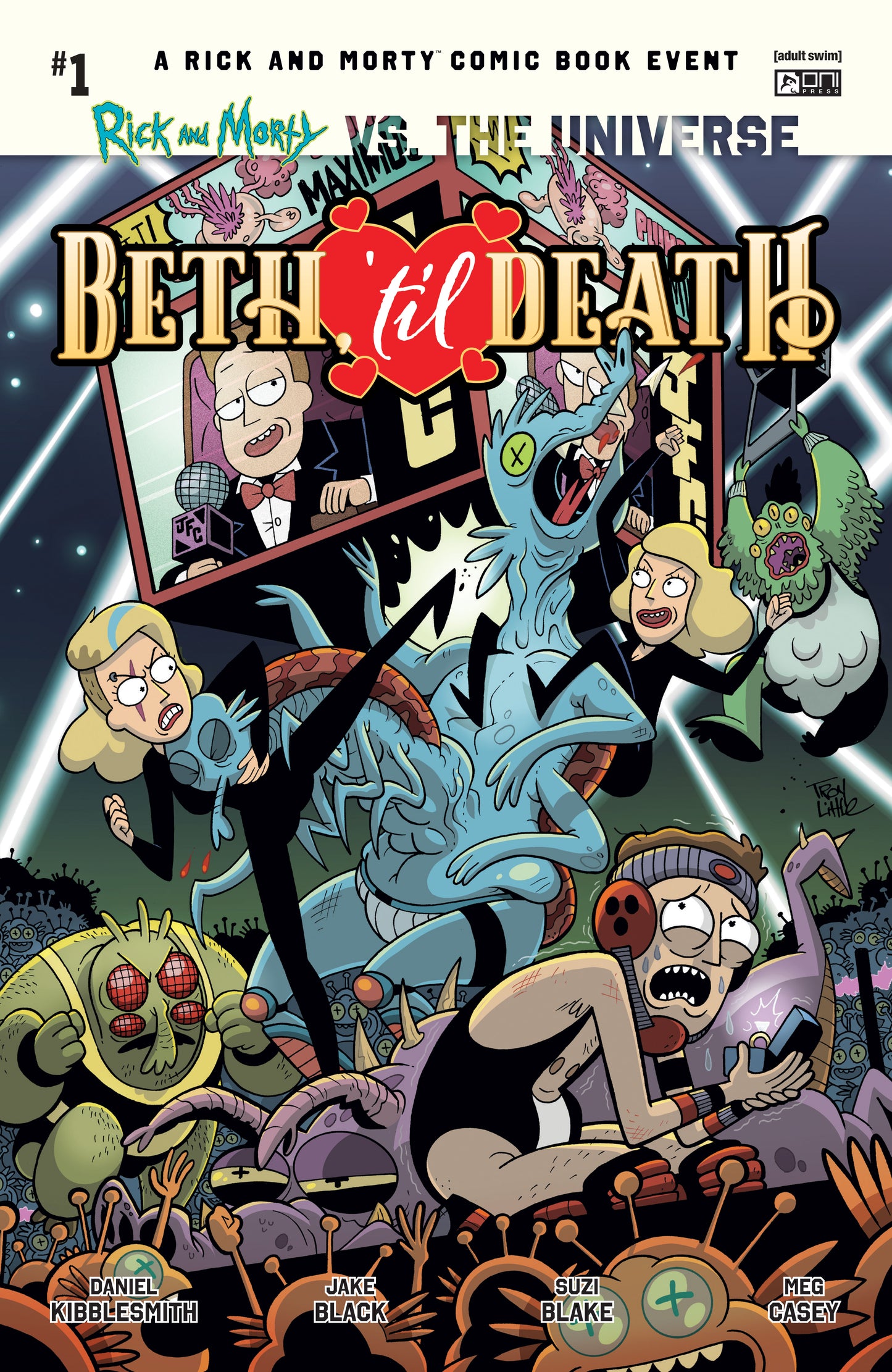 RICK AND MORTY VS THE UNIVERSE BETH TIL DEATH #1 (ONE SHOT) CVR B TROY LITTLE VAR
