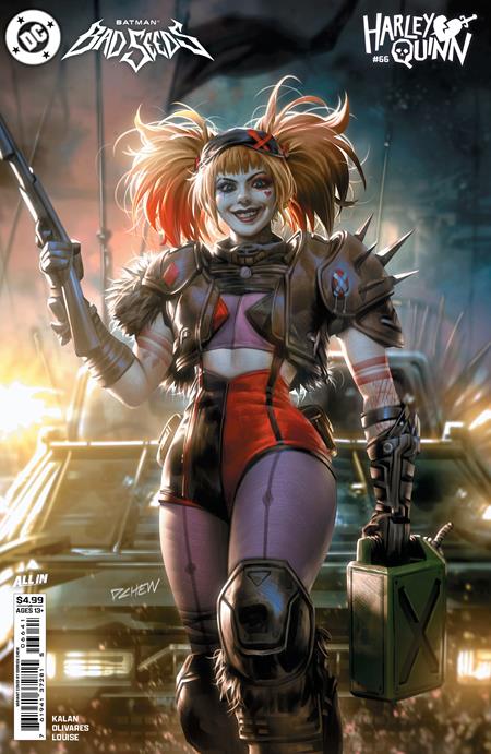 HARLEY QUINN #66 CVR D DERRICK CHEW CARD STOCK VAR (BATMAN BAD SEEDS)