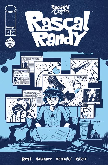 EXQUISITE CORPSES RASCAL RANDY #3 (OF 5) CVR C DYLAN BURNETT POLYBAGGED WITH COLLECTIBLE CARD VAR (MR)