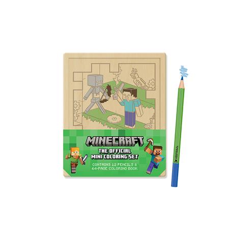 MINECRAFT TP THE OFFICIAL MINI COLORING SET
