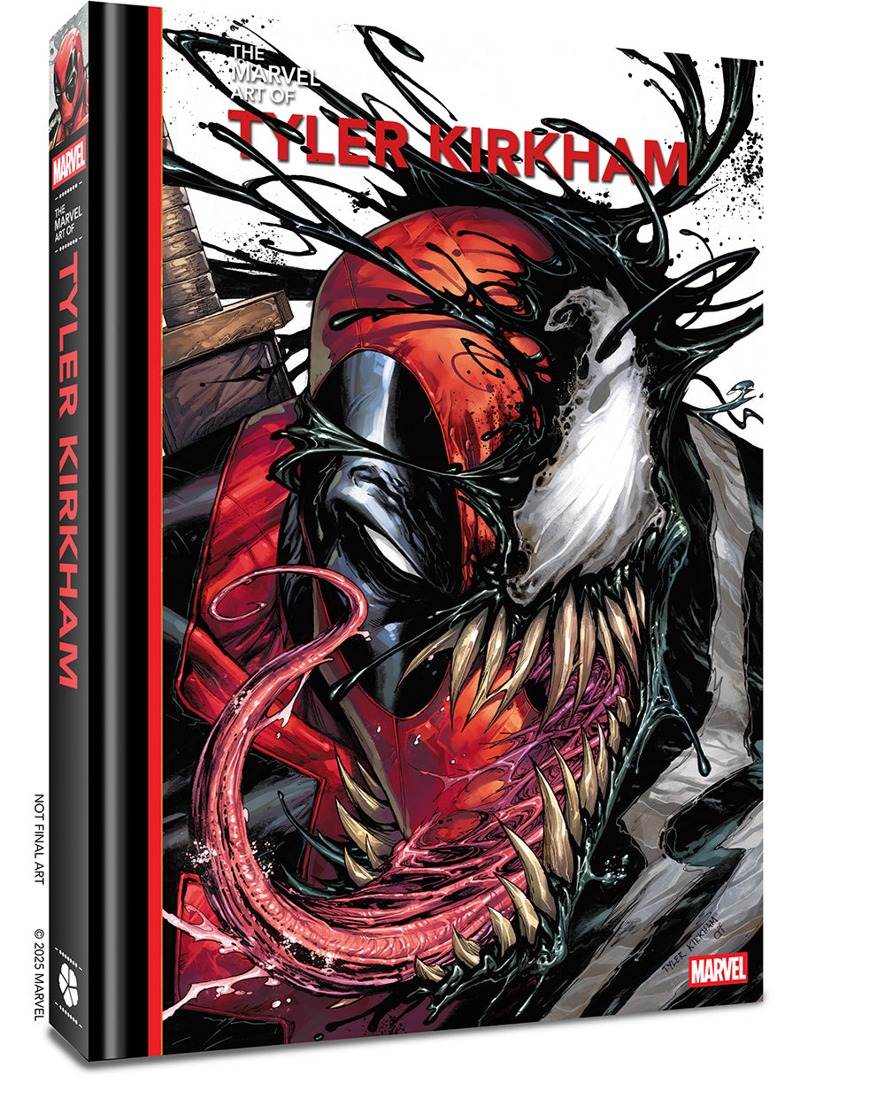 MARVEL ART OF TYLER KIRKHAM HC DIRECT MARKET ED