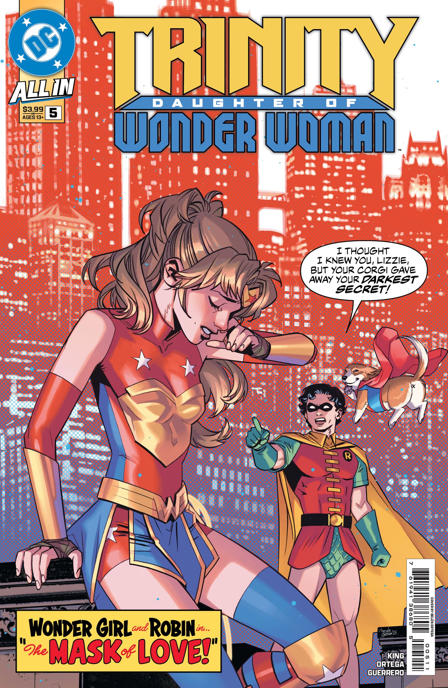 TRINITY DAUGHTER OF WONDER WOMAN #5 (OF 6) CVR A BELEN ORTEGA