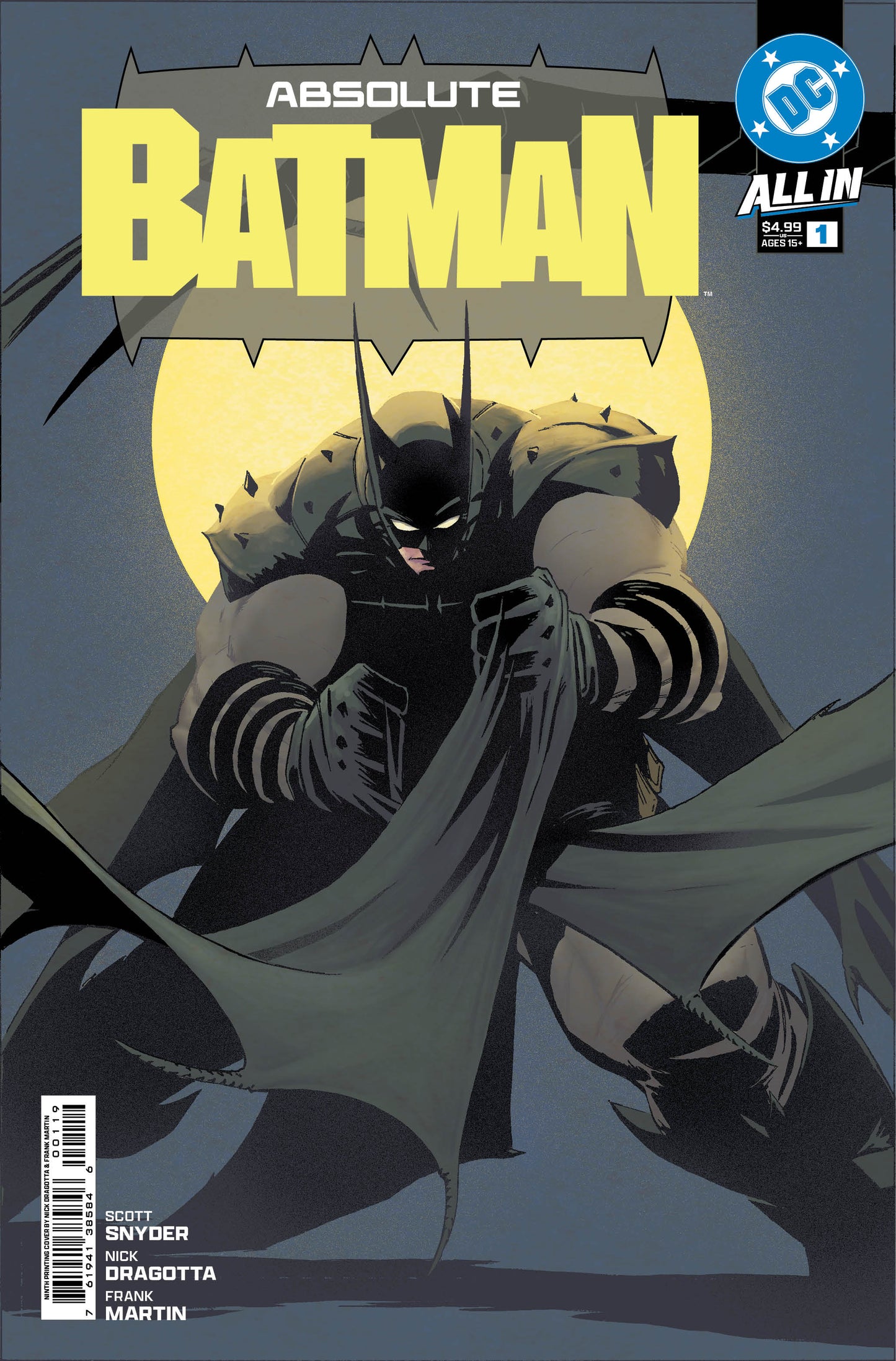 ABSOLUTE BATMAN #1 Ninth Printing