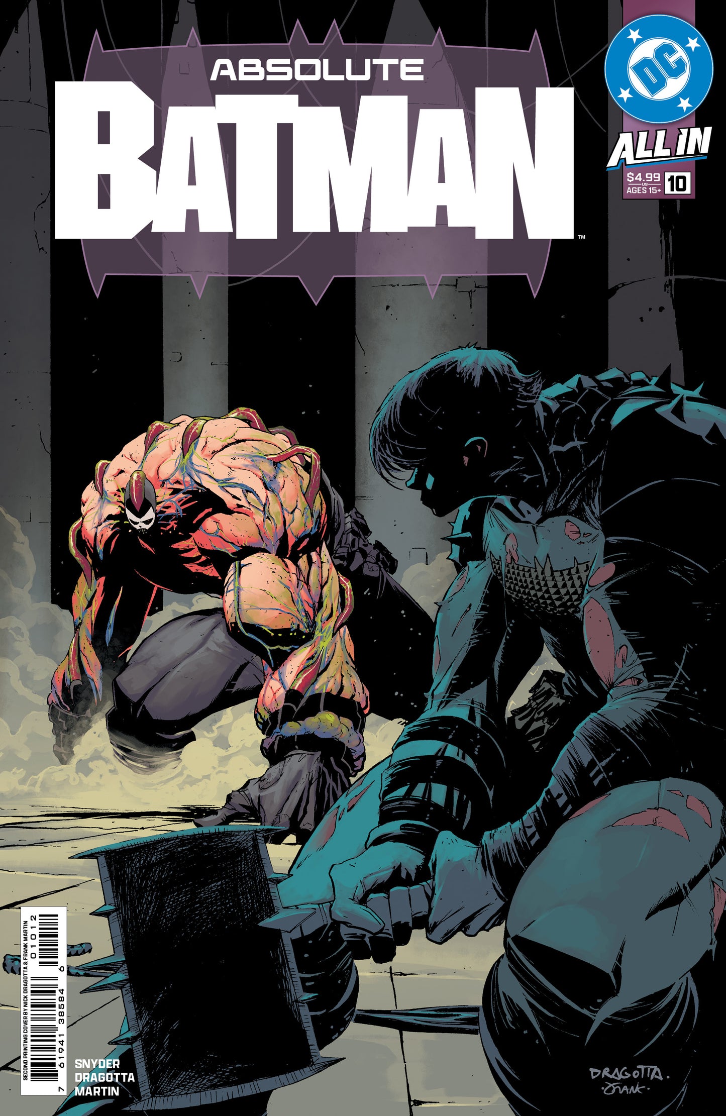 ABSOLUTE BATMAN #10 Second Printing