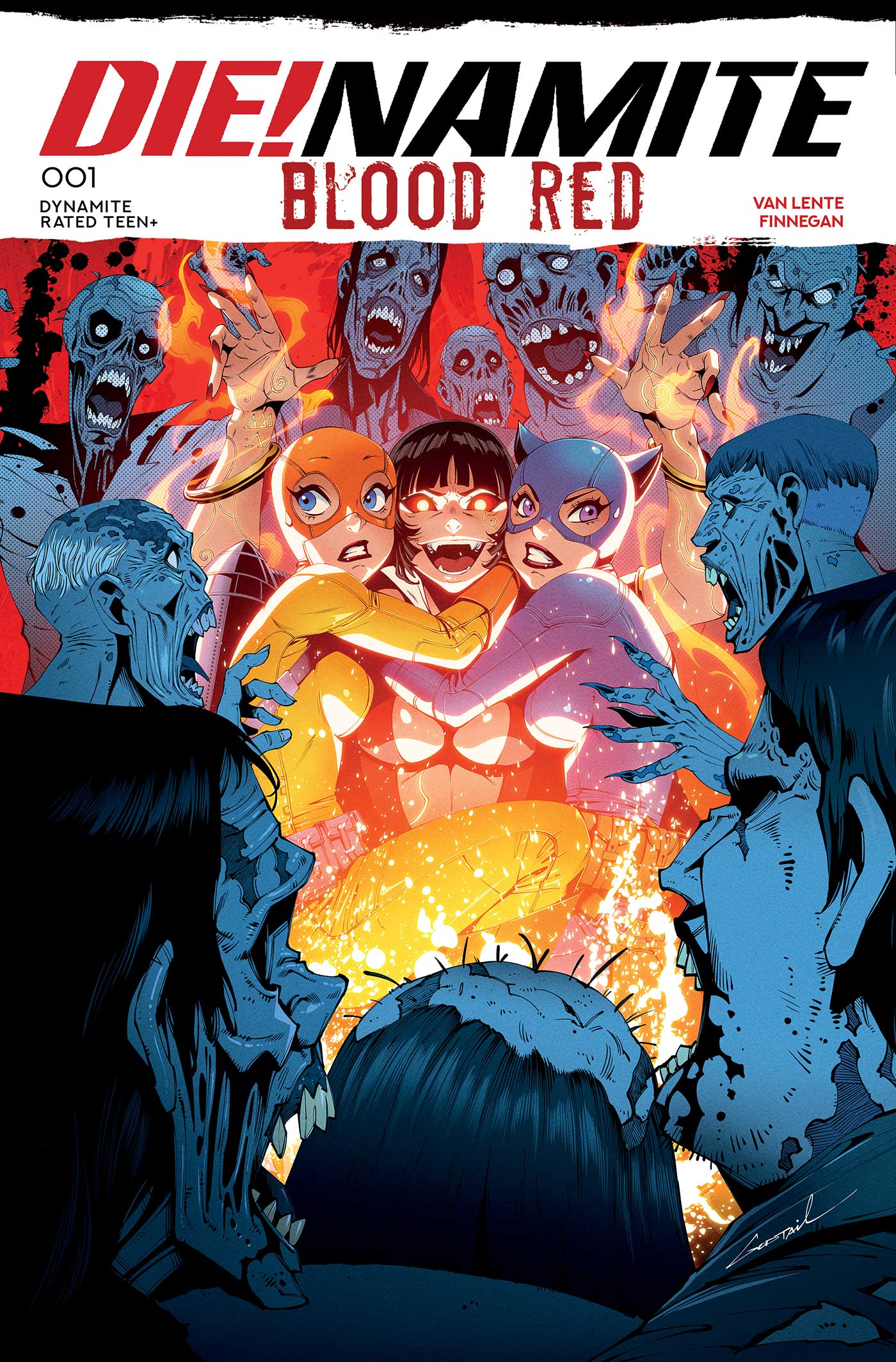 DIE!NAMITE BLOOD RED #1 CVR B GODTAIL VAR