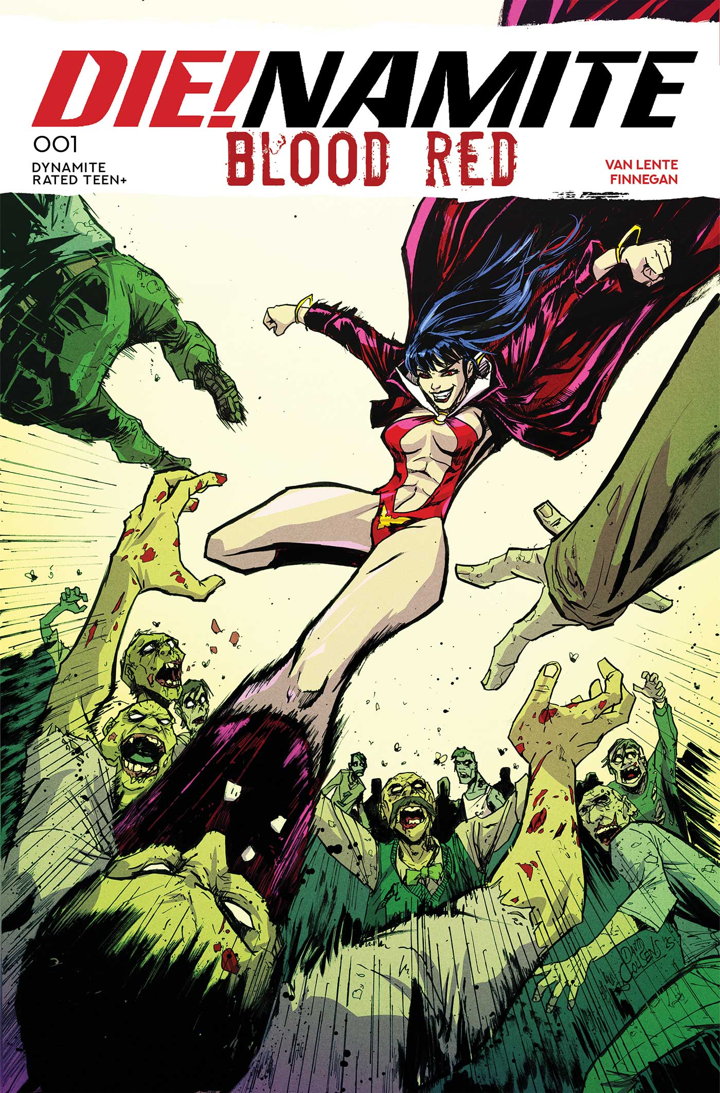 DIE!NAMITE BLOOD RED #1 CVR C DAVID COUSENS VAR