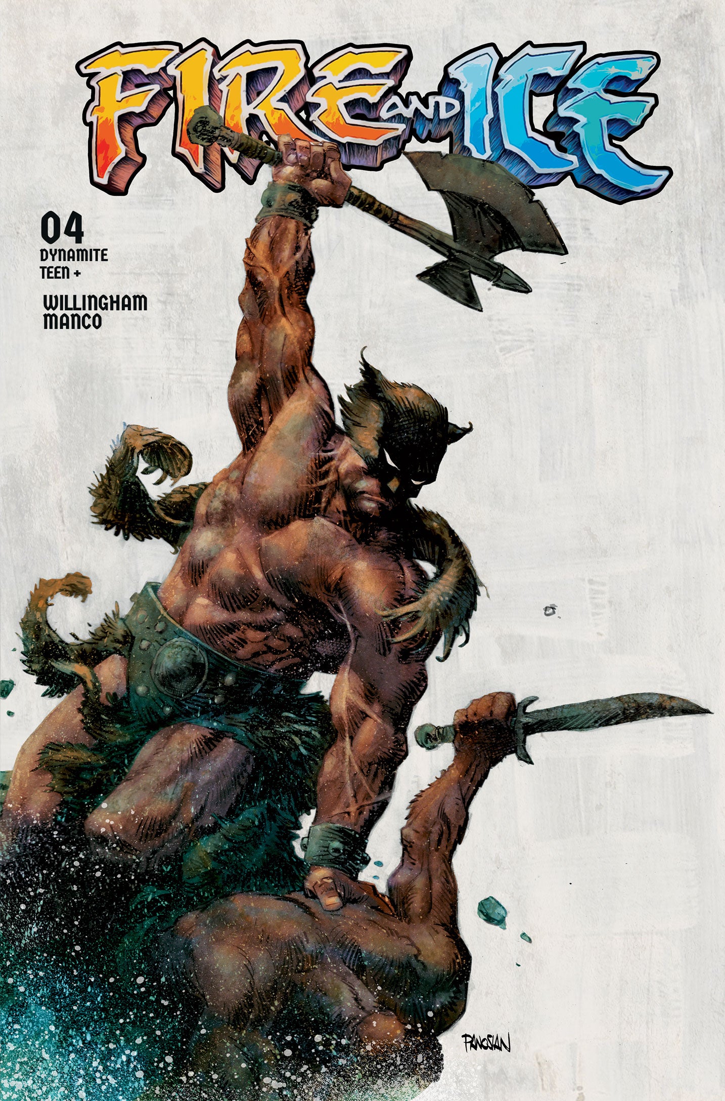 FIRE AND ICE #4 CVR C DAN PANOSIAN VAR