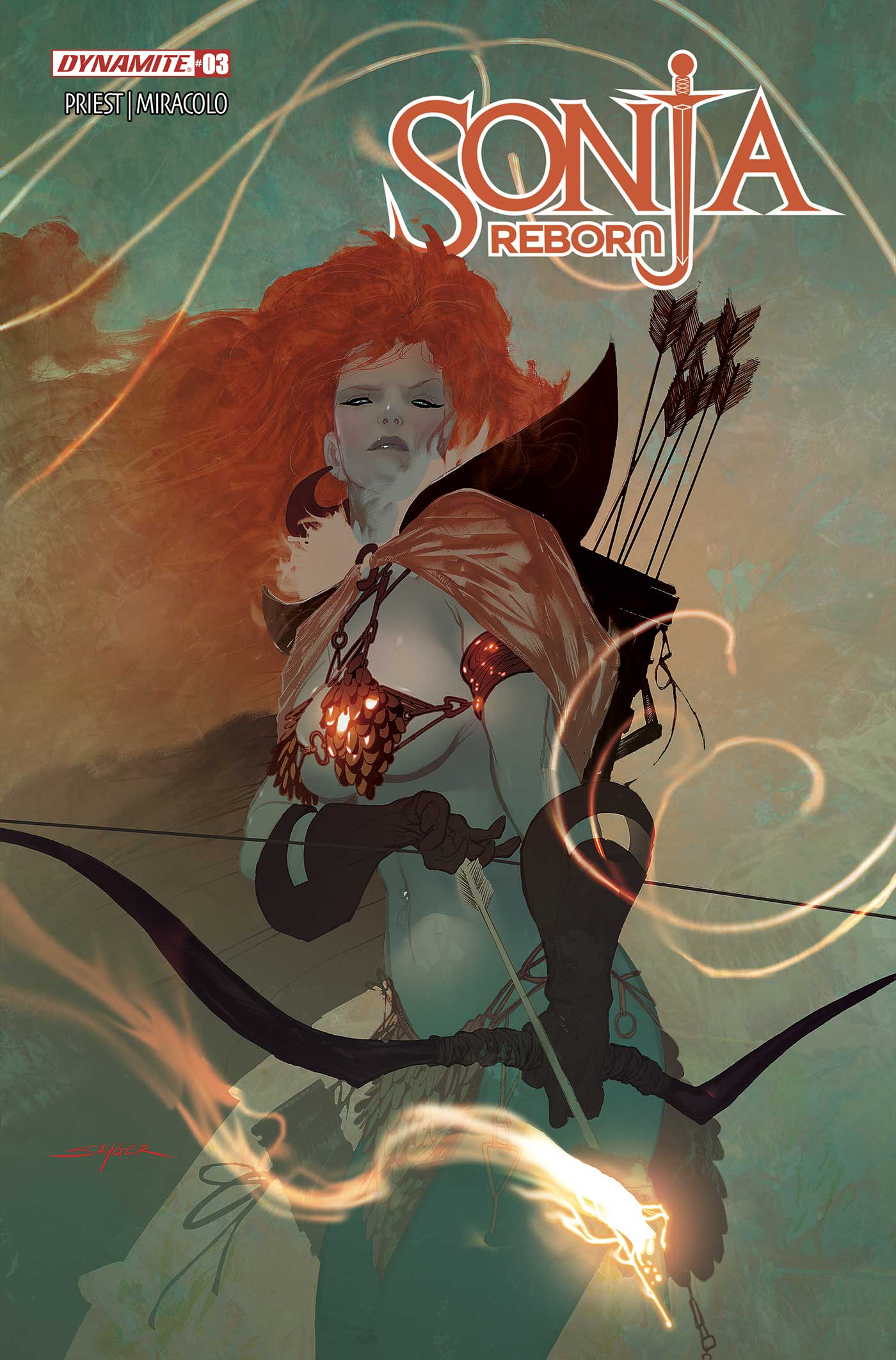SONJA REBORN #3 CVR B STUART SAYGER VAR