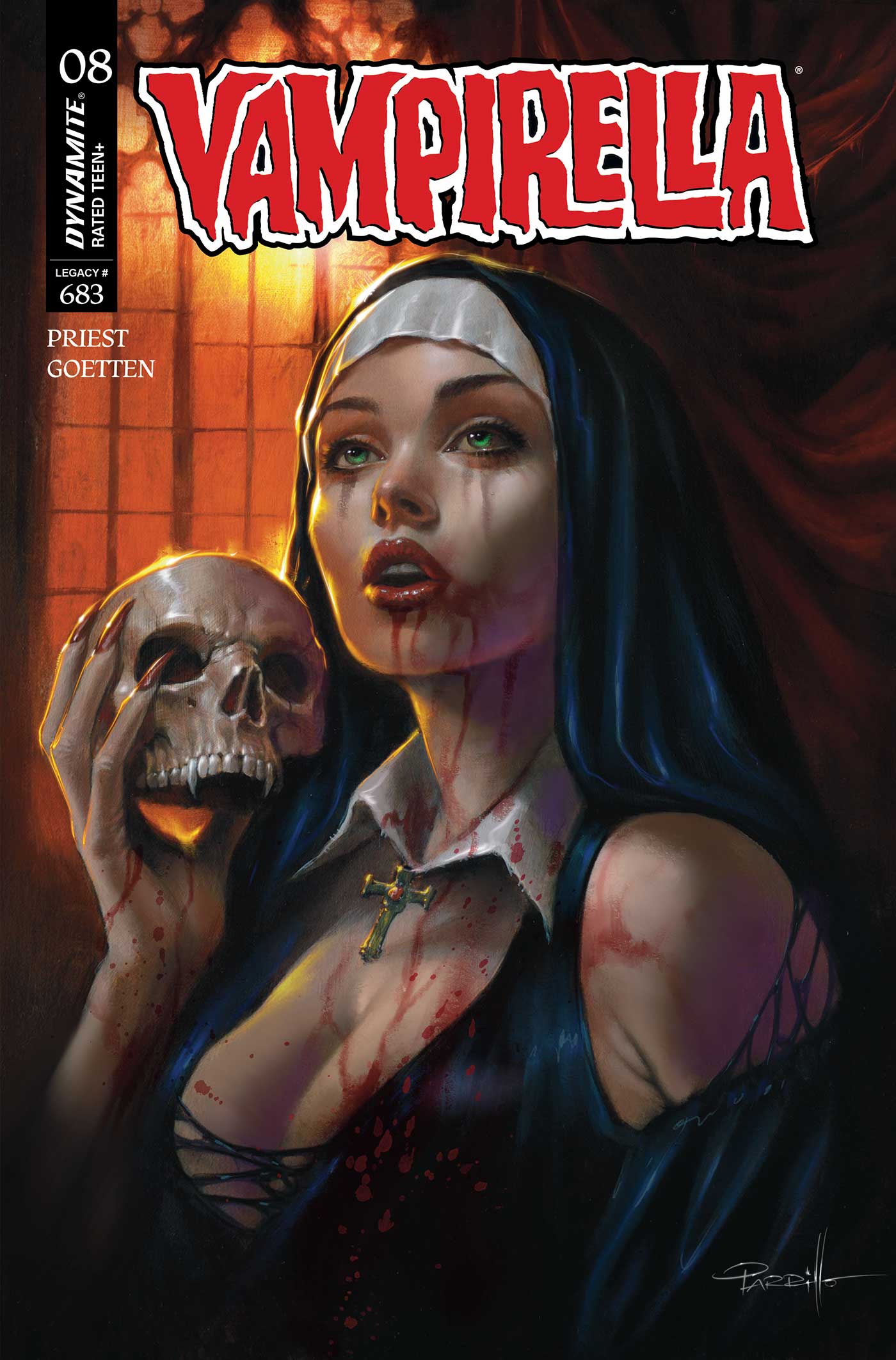 VAMPIRELLA #8 CVR A LUCIO PARRILLO