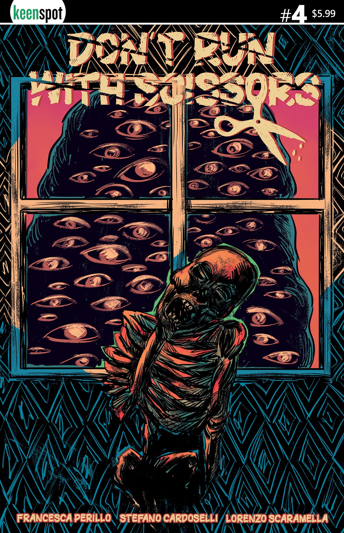 DONT RUN WITH SCISSORS #4 CVR B LORENZO SCARAMELLA VAR