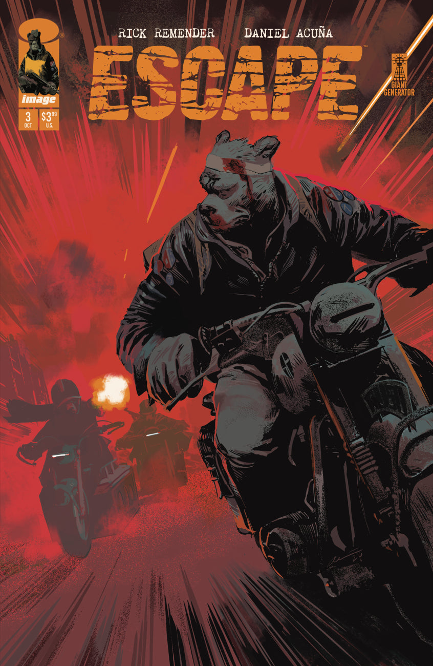 ESCAPE #3 CVR A DANIEL ACUNA