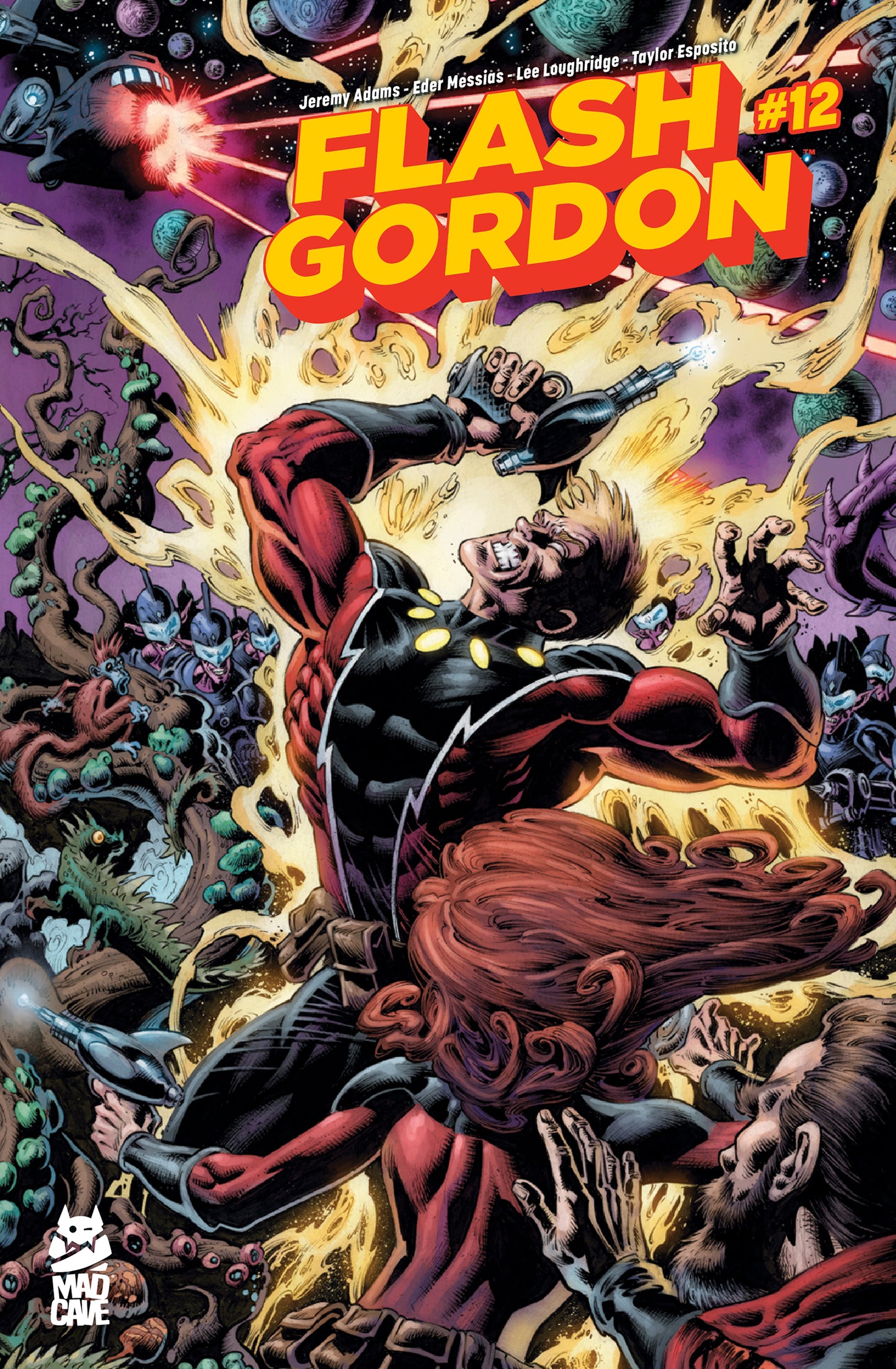 FLASH GORDON #12 CVR B KYLE HOTZ VAR