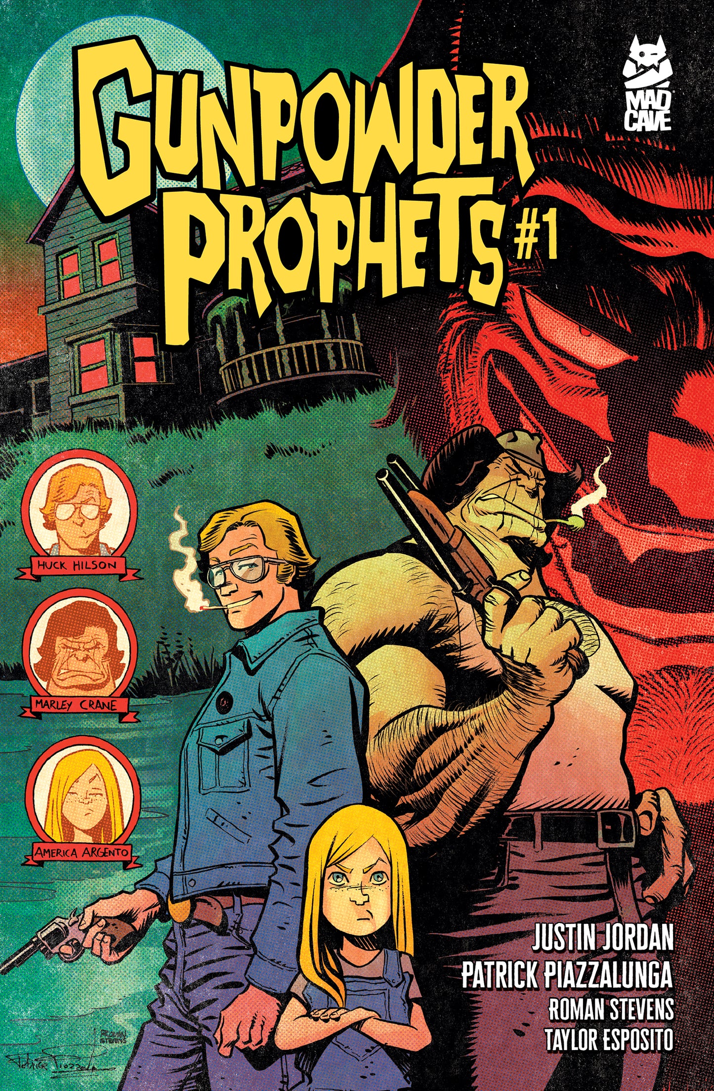 GUNPOWDER PROPHETS DEATH IN TEXAS #1 (OF 5) CVR A PATRICK PIAZZALUNGA