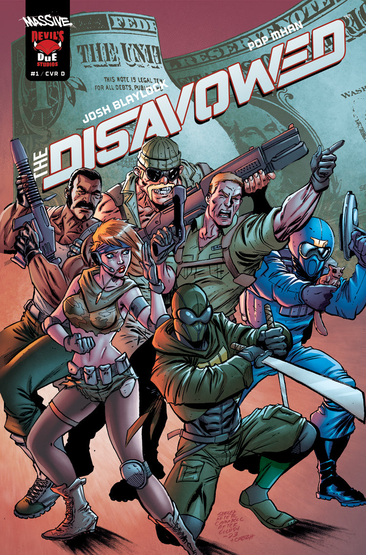 DISAVOWED #1 (OF 5) CVR D TIM SEELEY HOMAGE VAR (MR)