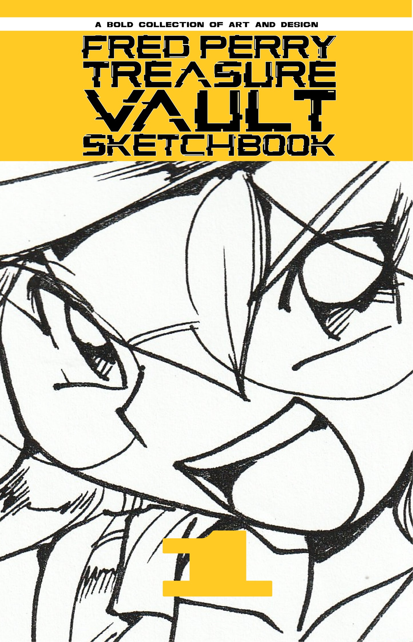 FRED PERRY TREASURE VAULT #1 CVR C FRED PERRY CLOSE UP LUNAR EXCLUSIVE VAR