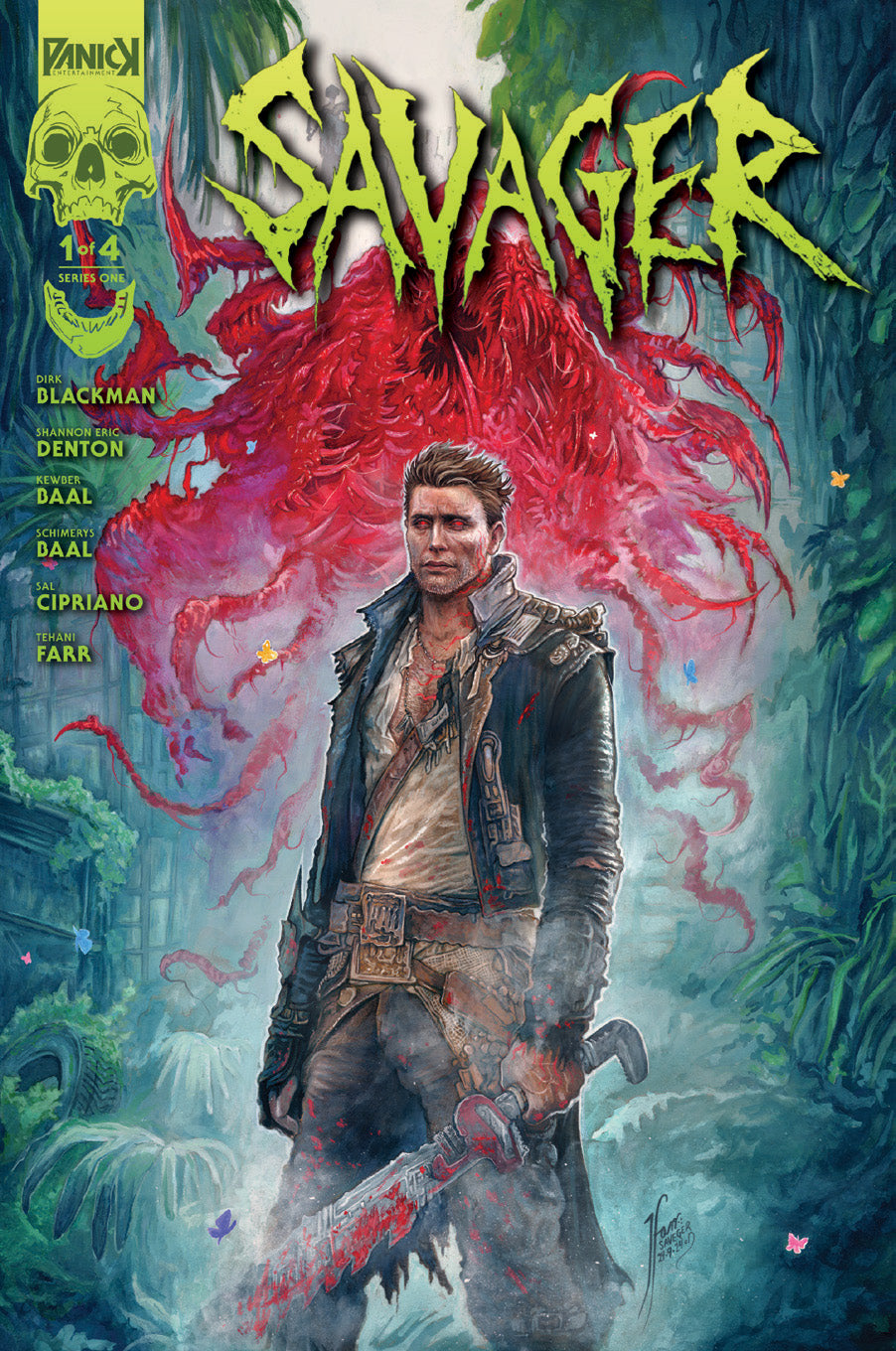 SAVAGER #1 (OF 4) CVR A TEHANI FARR (MR)
